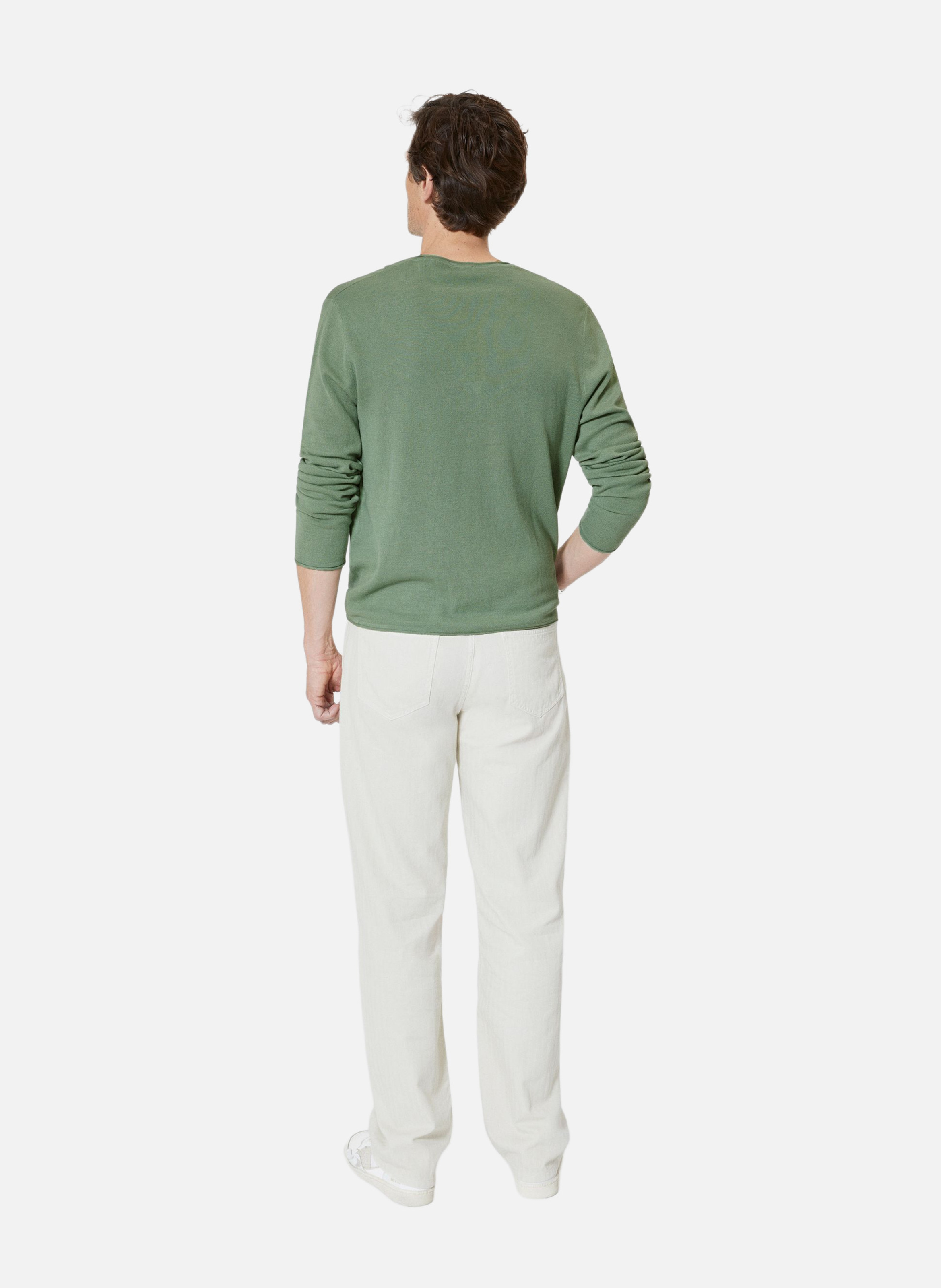 Pull col tunisien THE KOOPLES Vert