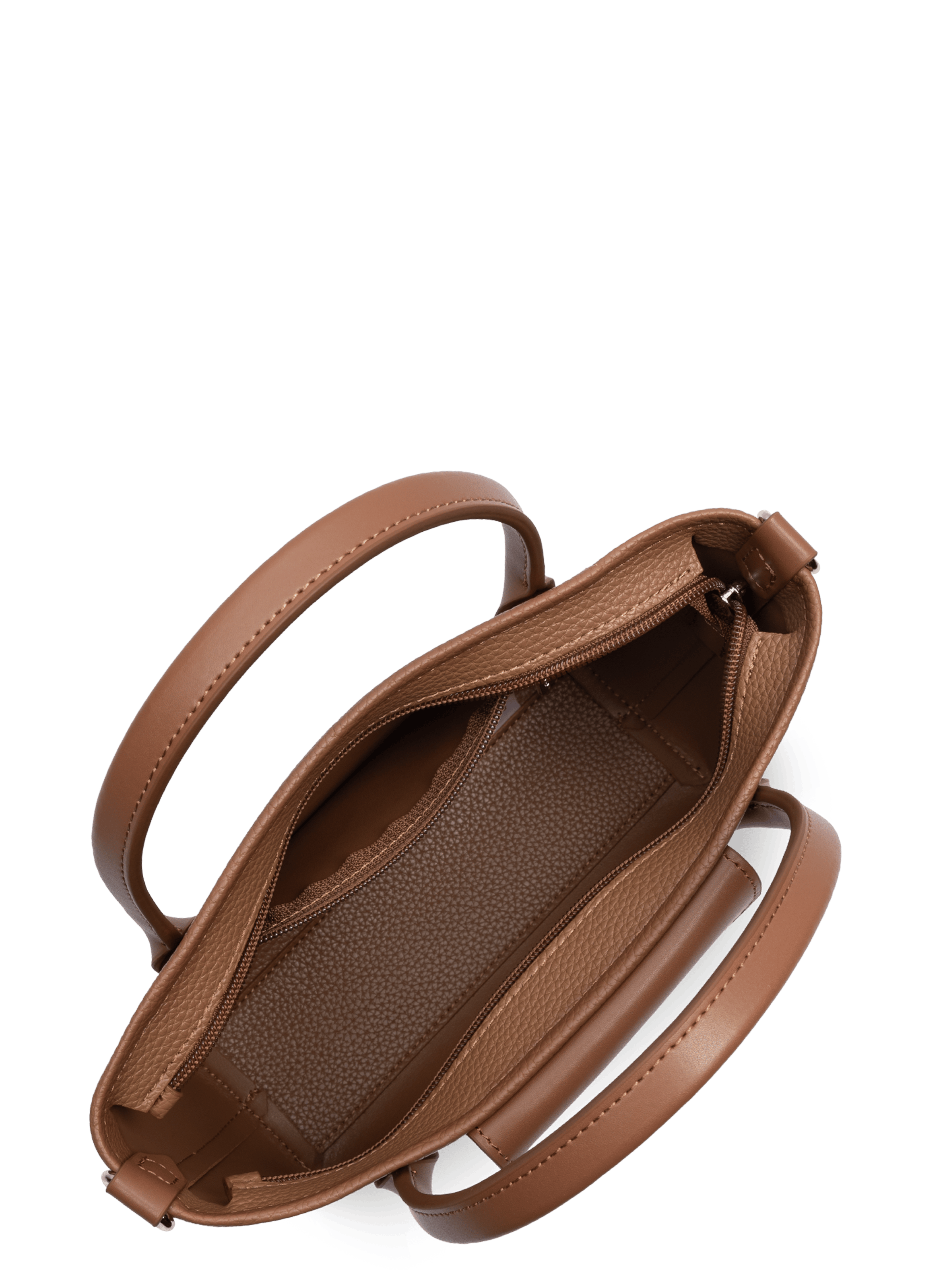 Sac cabas main - maya double kba LANCASTER Marron