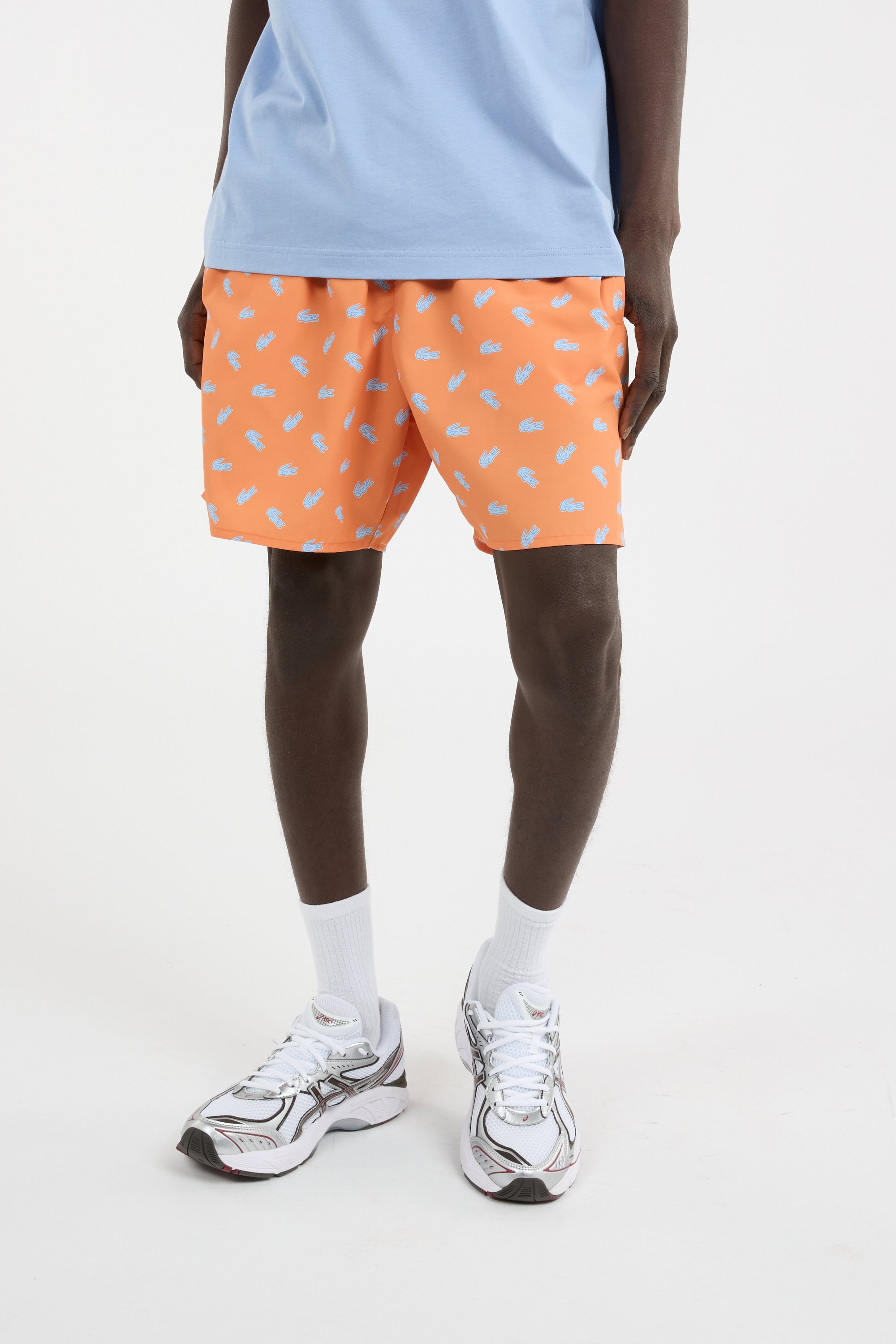 Short de bain maillot de bain LACOSTE Orange