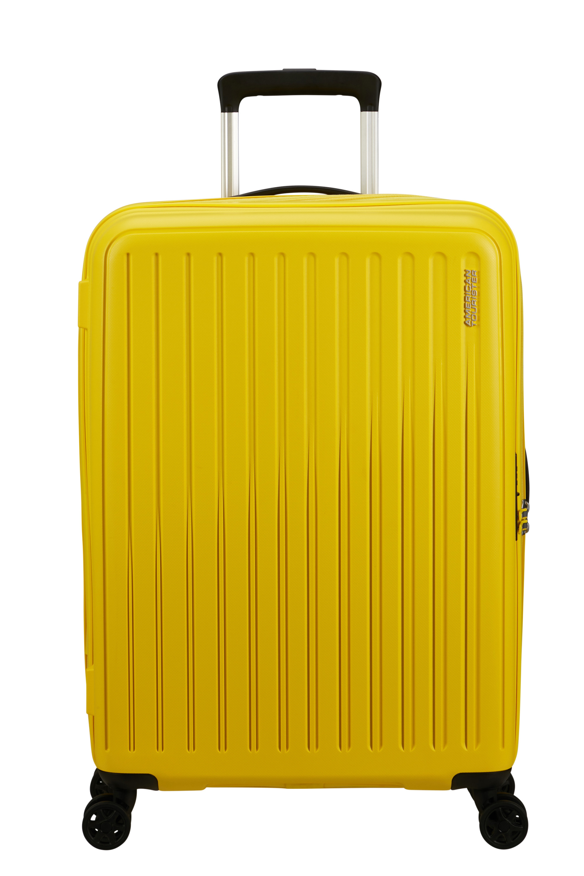 Rejoy valise 4 roues taille m AMERICAN TOURISTER Jaune