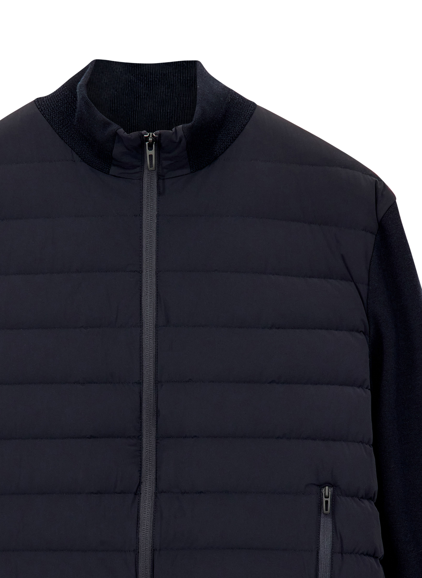 High collar down jacket EMPORIO ARMANI Blue