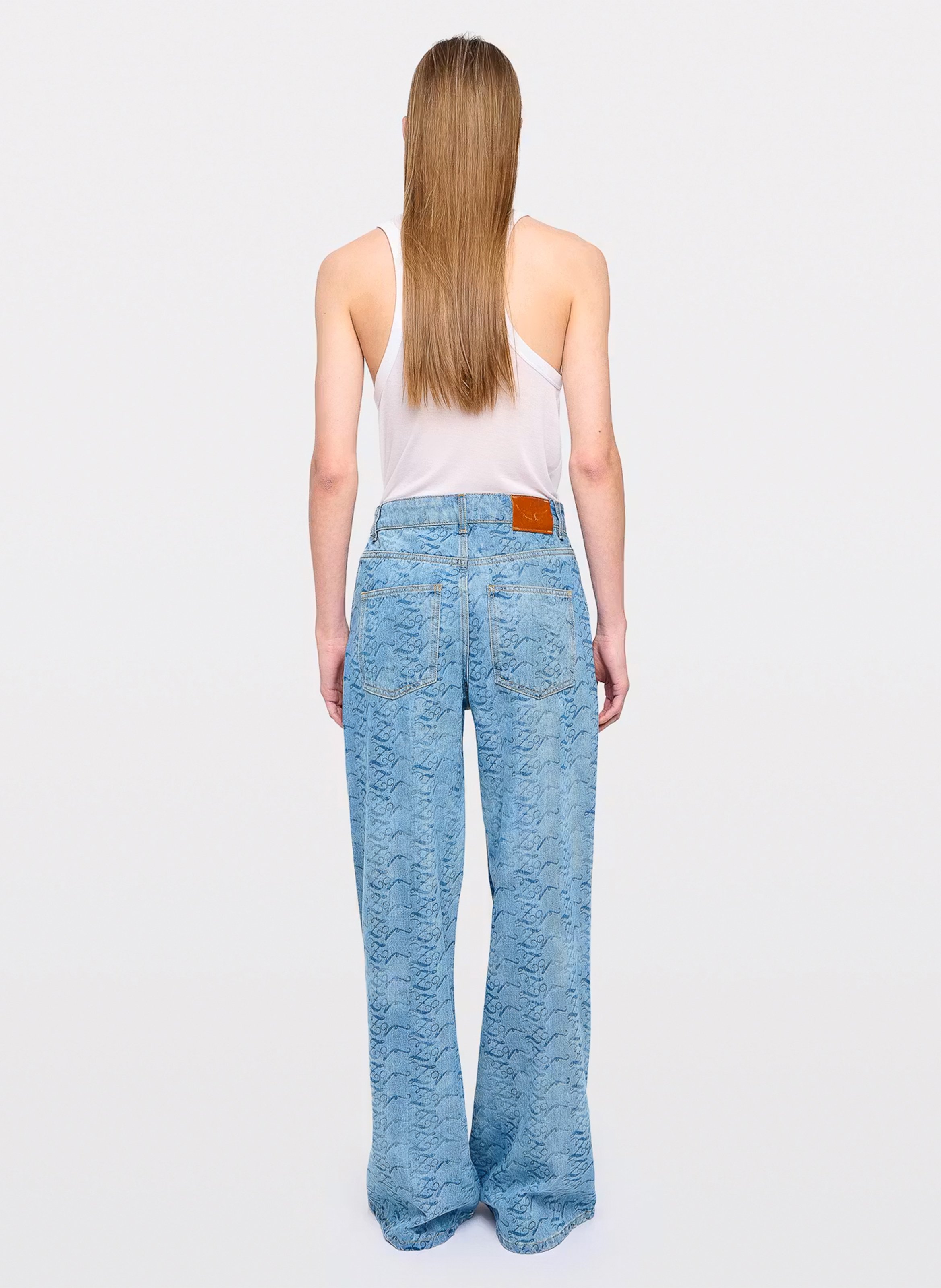 Jean large en coton bio jean ZADIG&VOLTAIRE Bleu