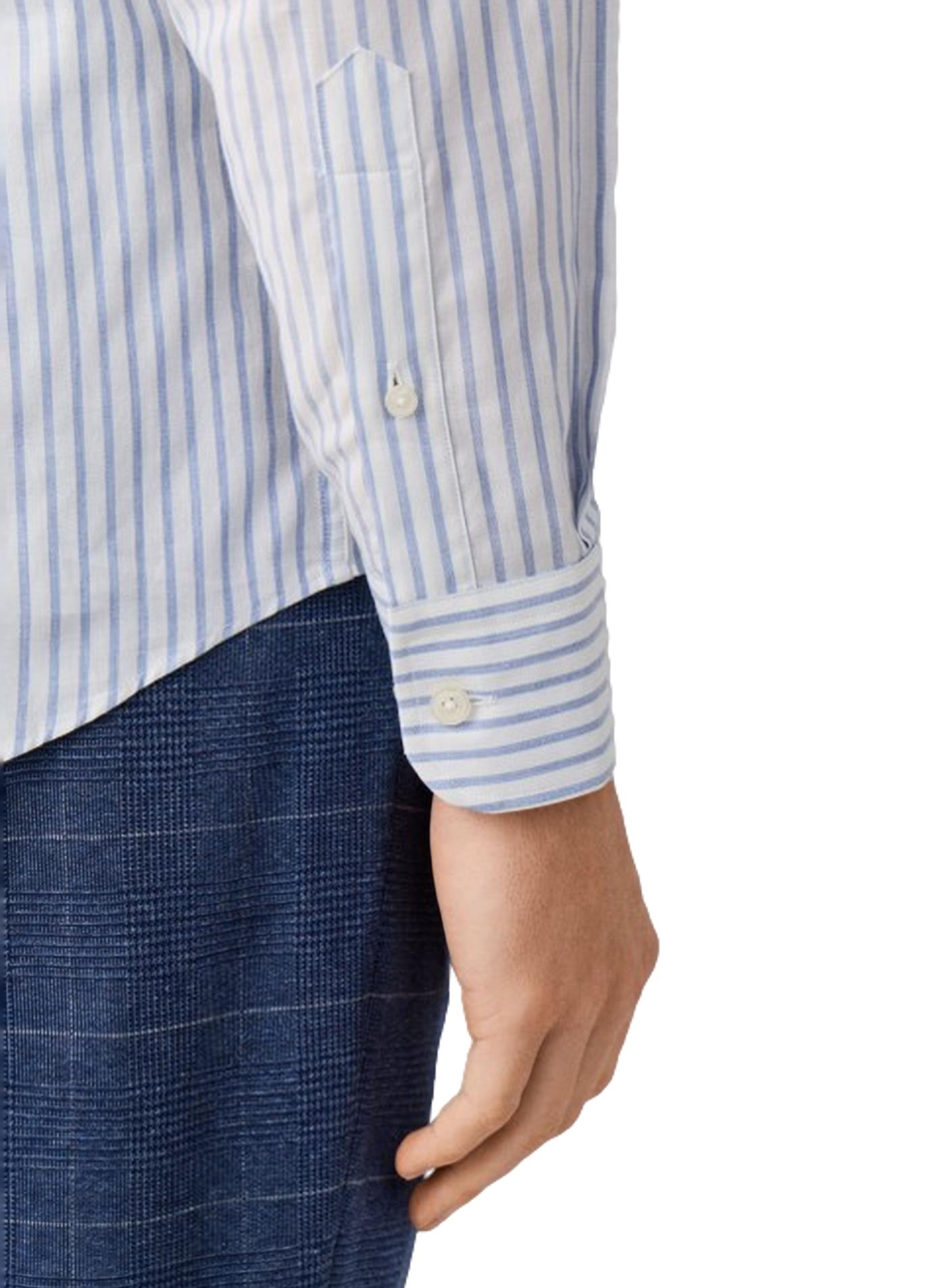 Linen shirt HACKETT Blue