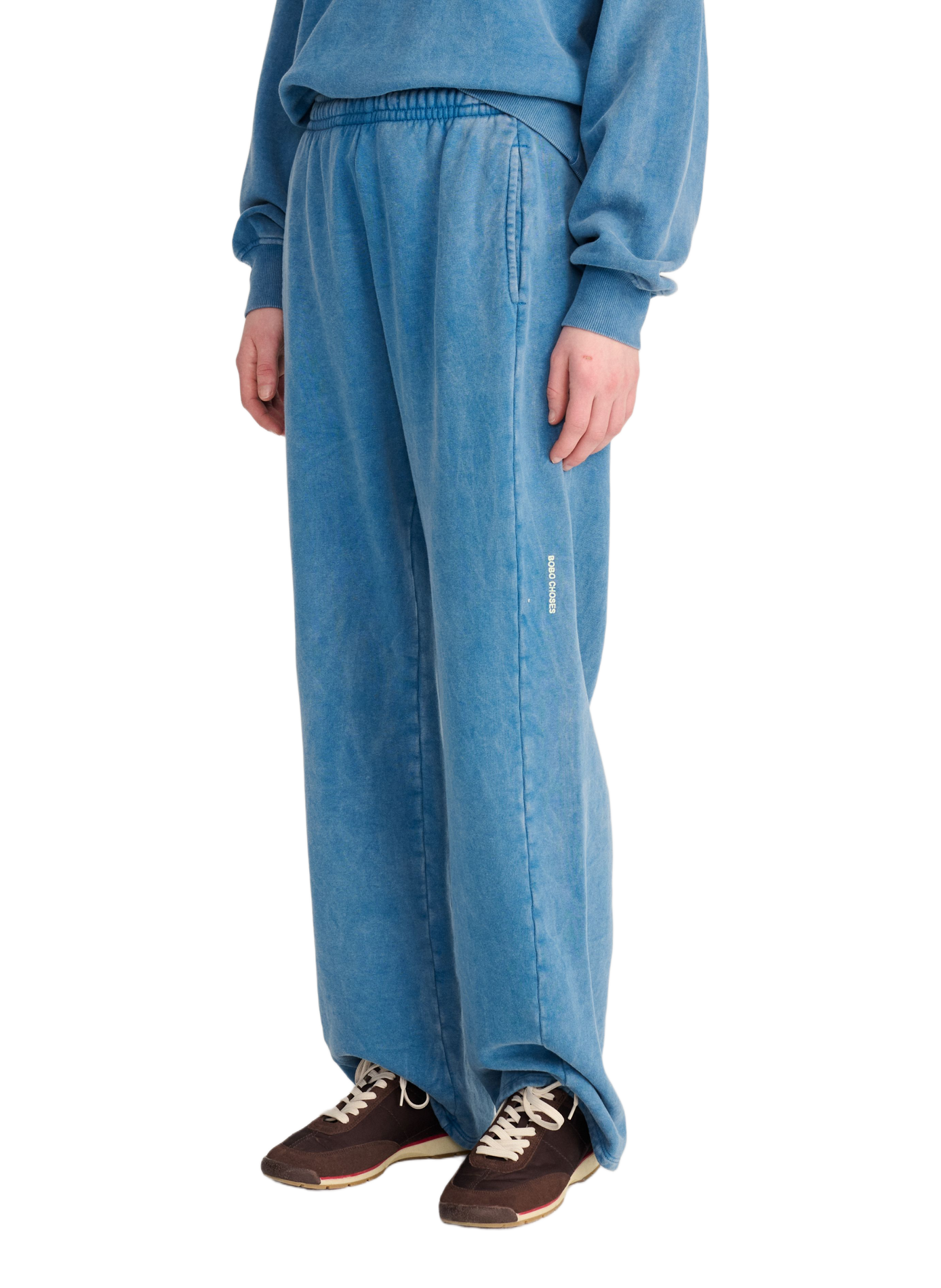 Weite Baumwoll-Sweatpants BOBO CHOSES Blau