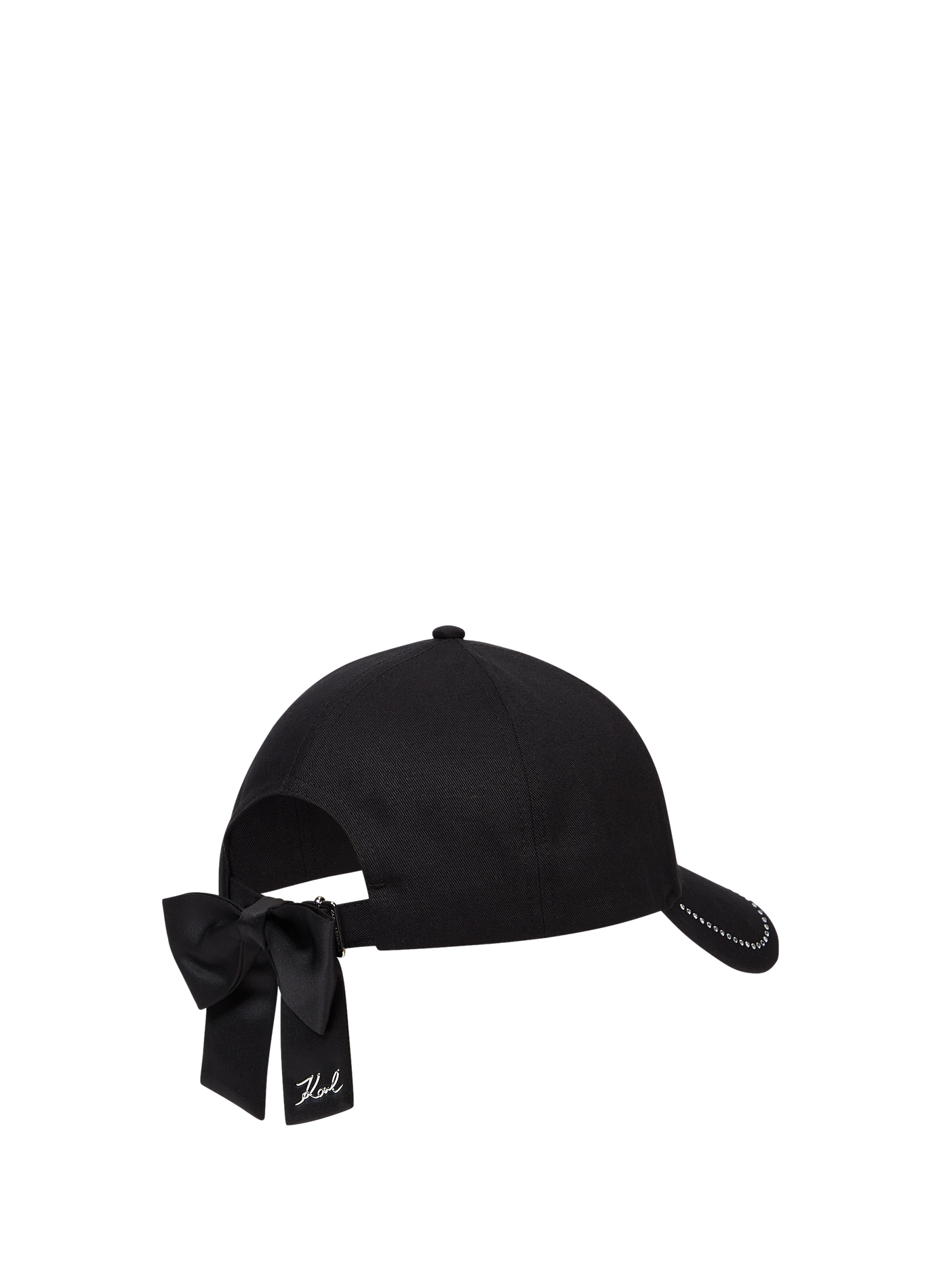 K/SIGNATURE LOGO/VISOR RH CAP - Wollmütze KARL LAGERFELD Schwarz