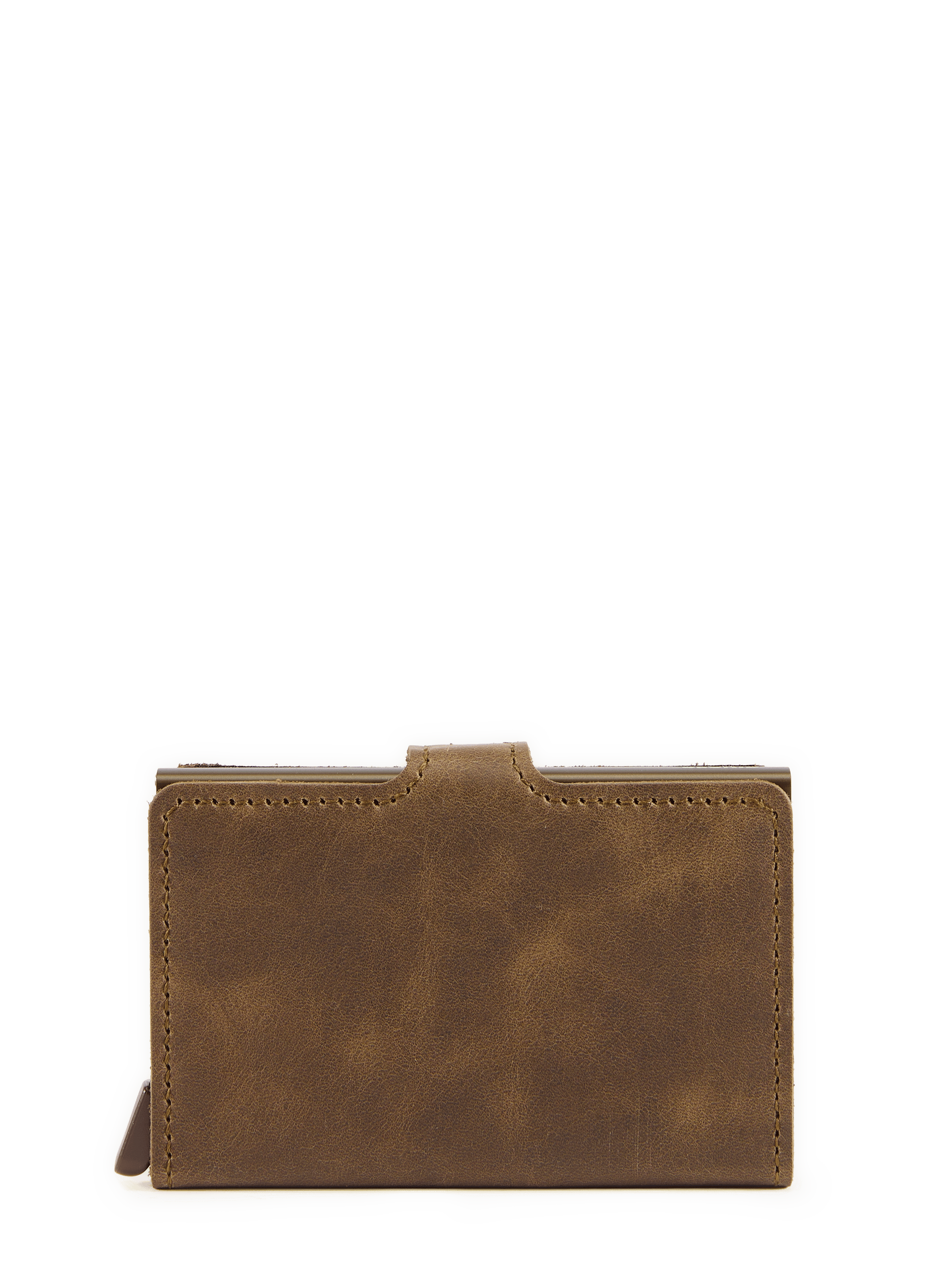 Porte-cartes en cuir mélangé SECRID Marron