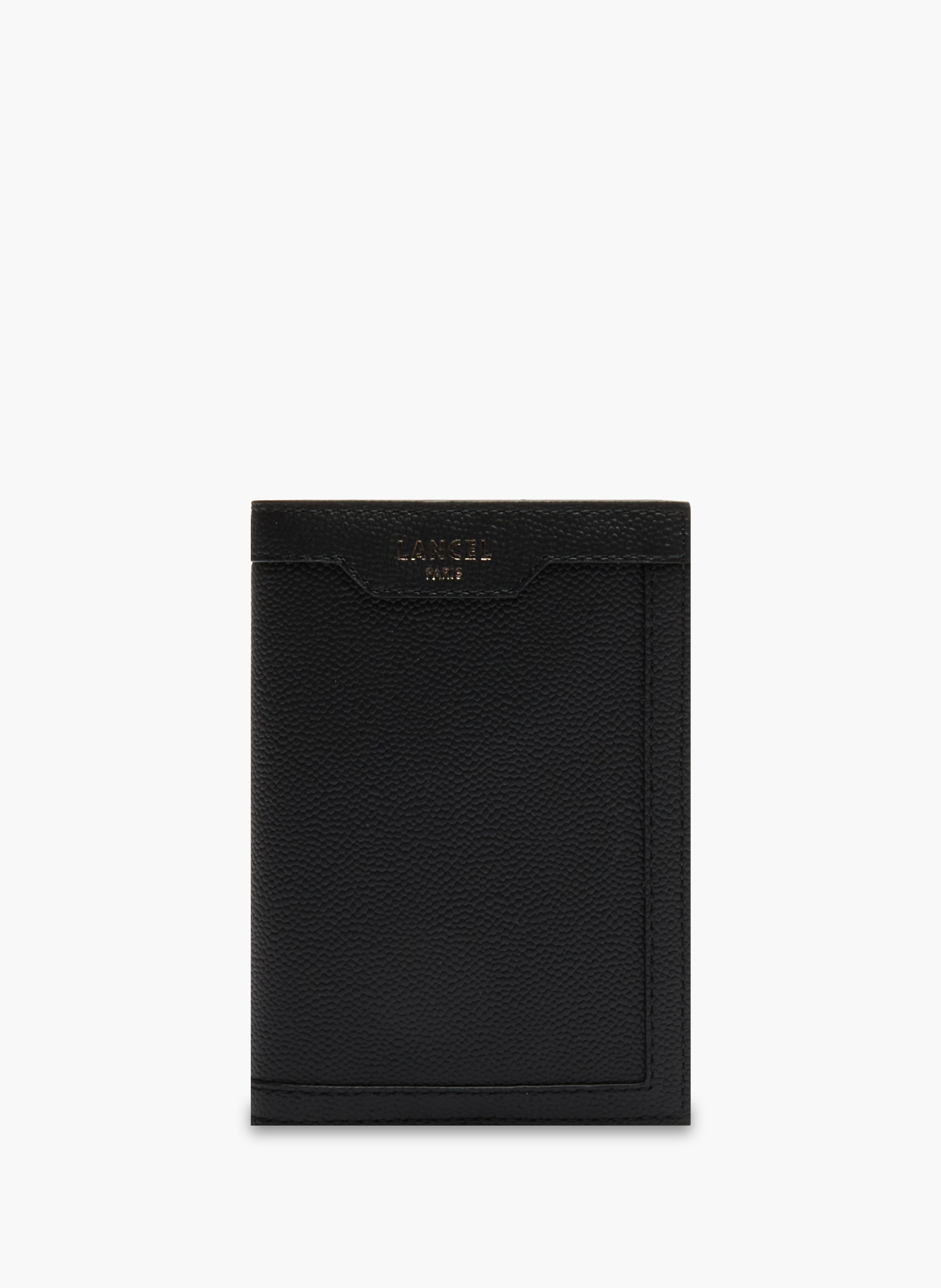 Porte-passeport charlie de lancel en cuir LANCEL Noir