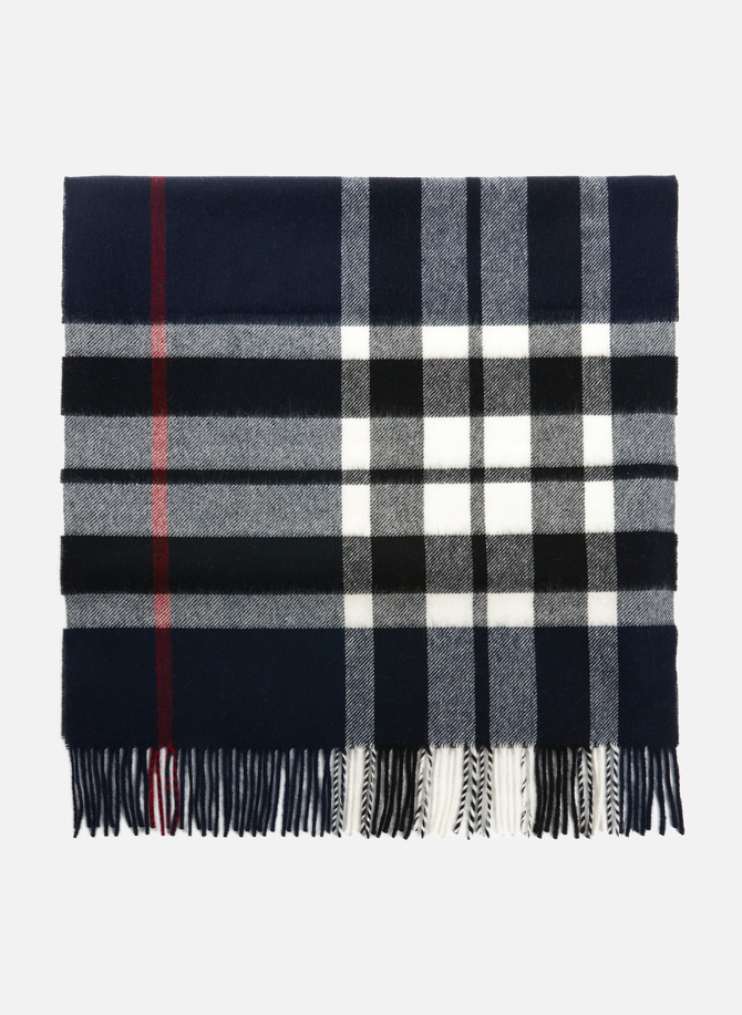 Tartan merino wool scarf SAISON 1865