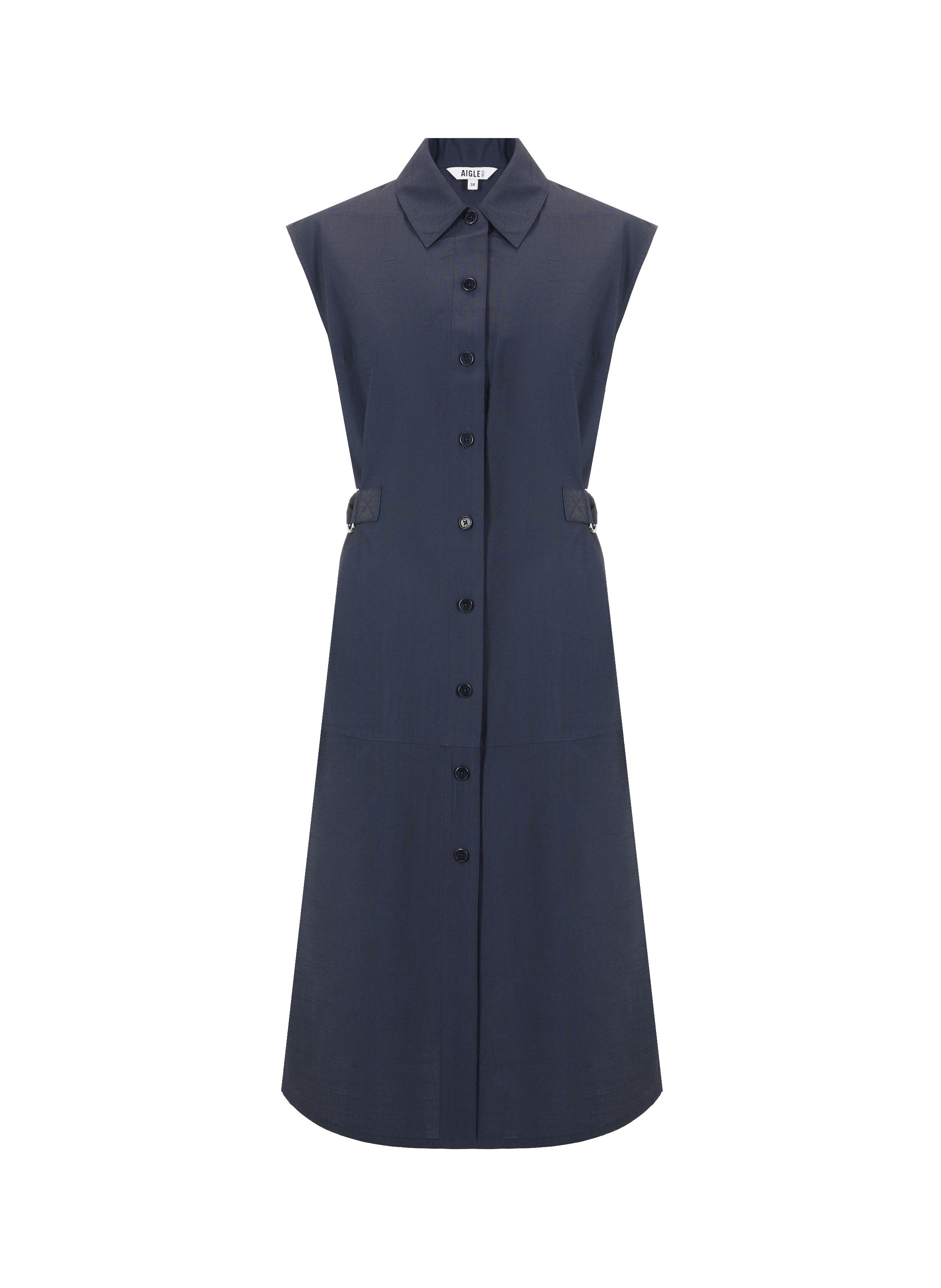 Robe midi en lyocell