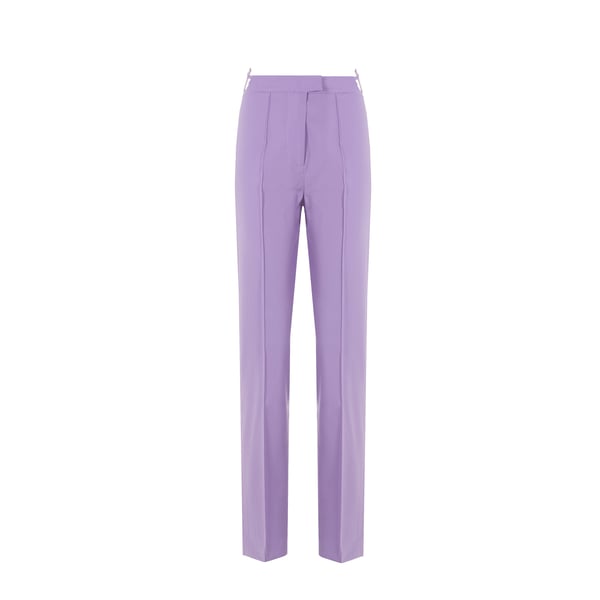 Pantalon slim en laine vierge