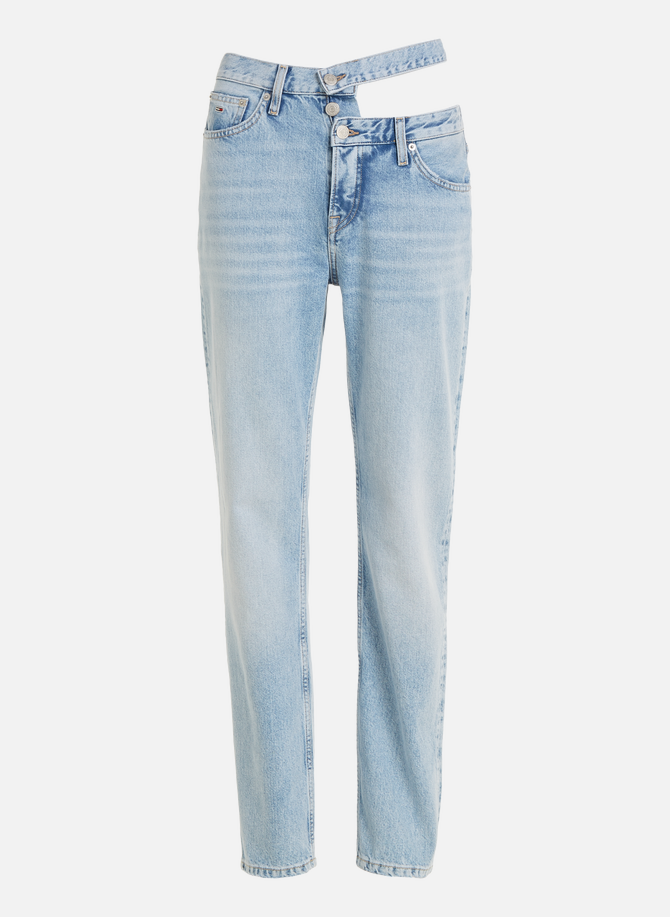 TOMMY HILFIGER cut-out straight jeans