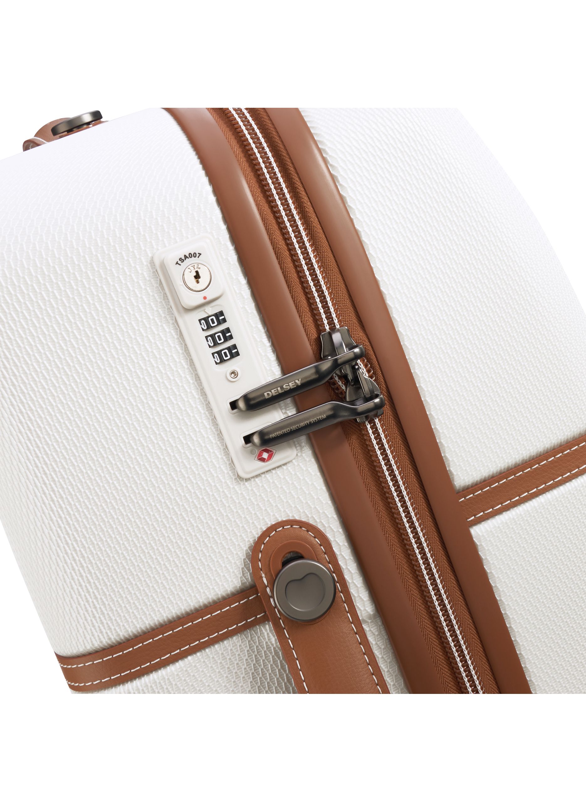 Valise soute rigide taille xxl - chatelet air DELSEY PARIS Beige