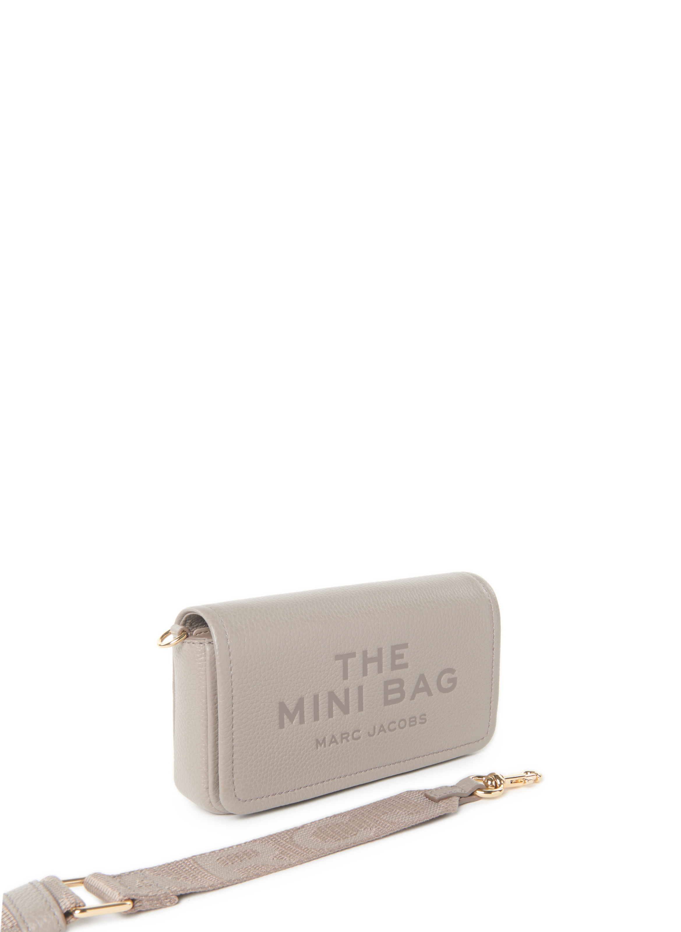 Sac à bandoulière en cuir MARC JACOBS Gris