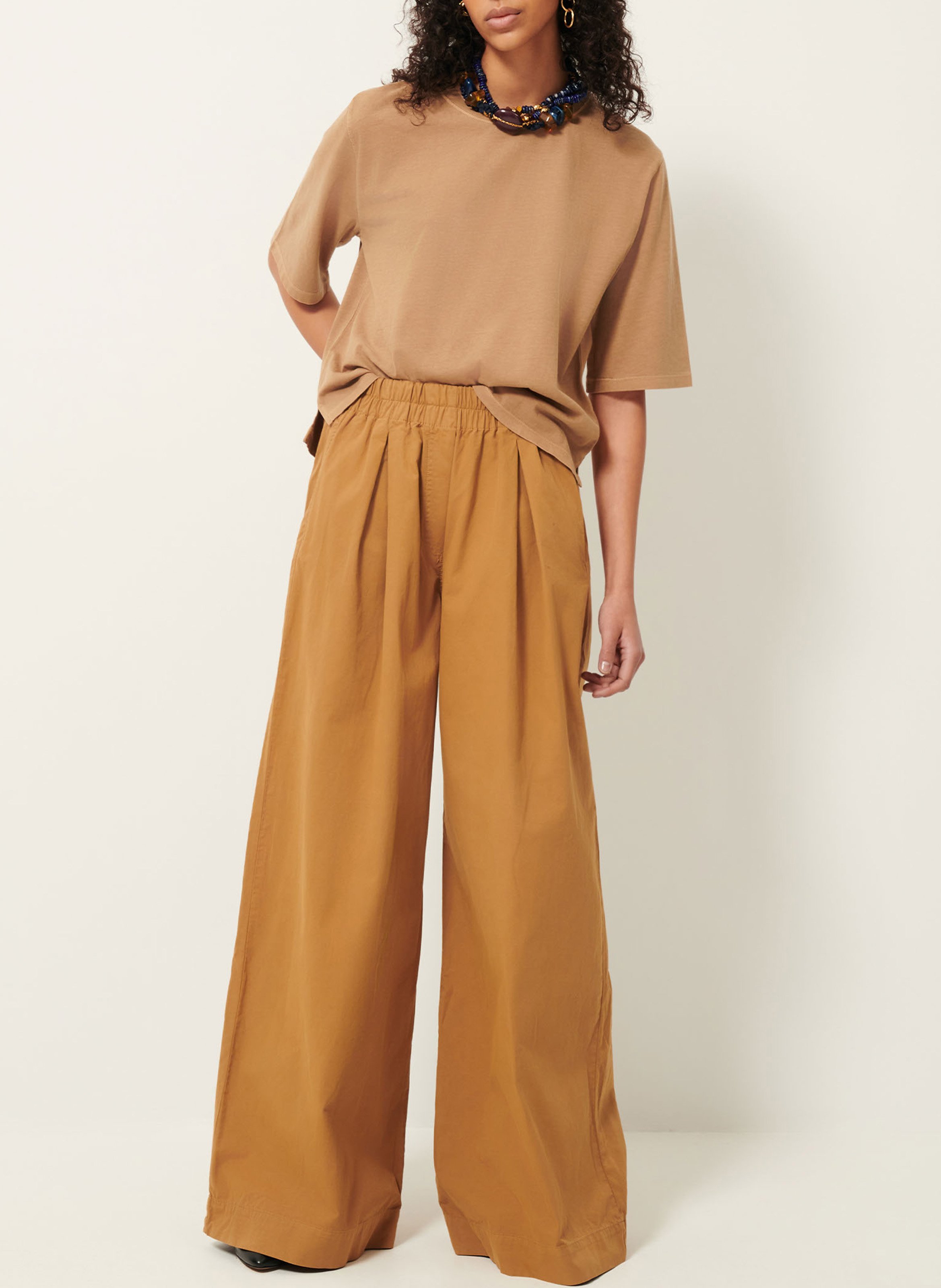 Tee-shirt oversize en coton sergio SESSUN Beige