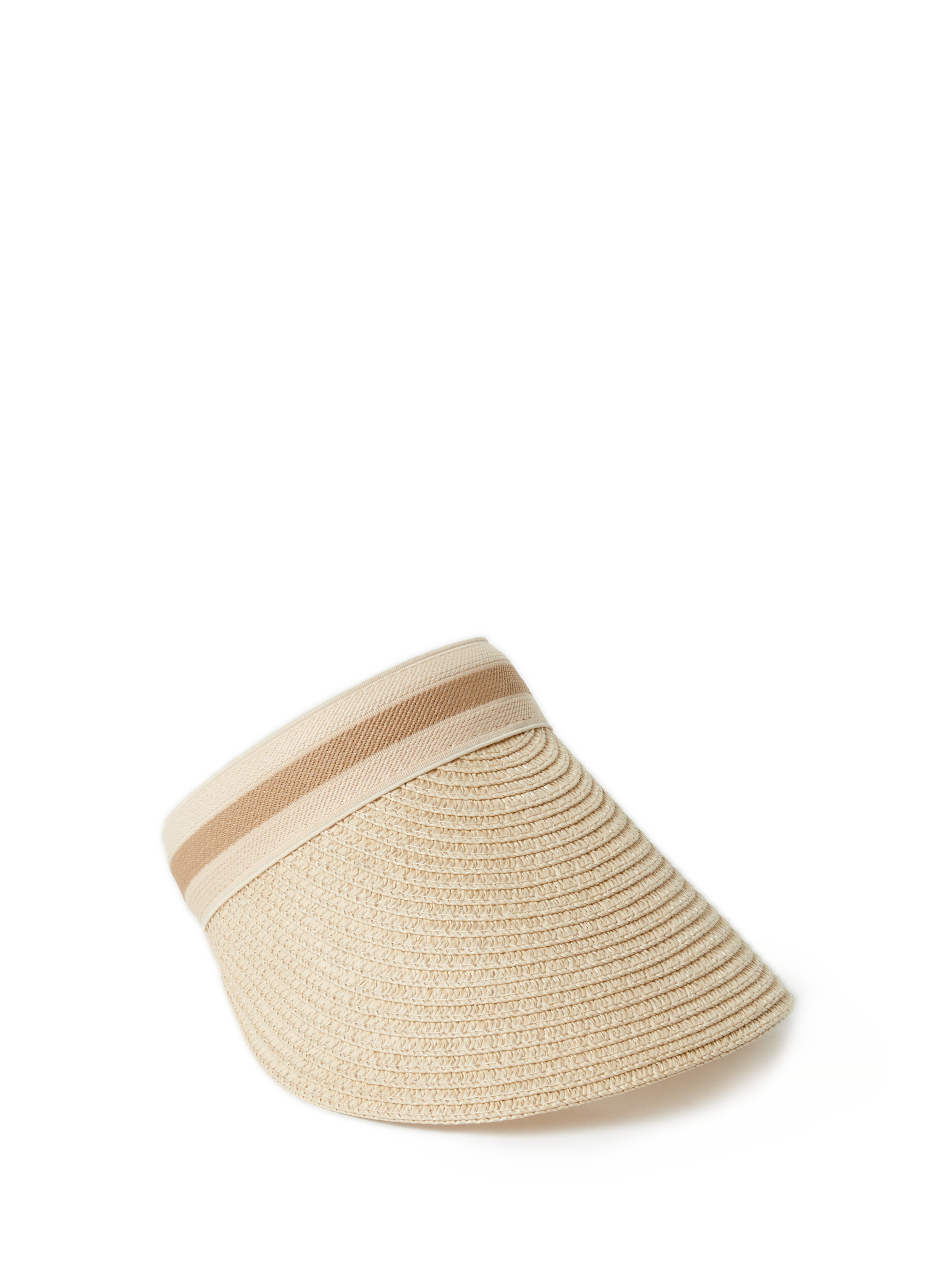 Visière en Rafia AU PRINTEMPS PARIS Beige