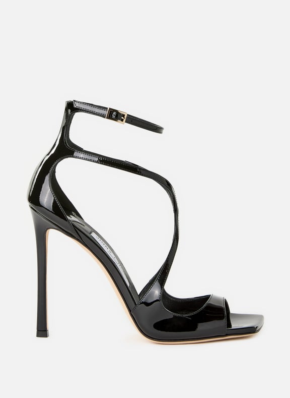 Sandales Azia en cuir Noir by JIMMY CHOO JIMMY CHOO Sandales Azia en cuir Noir