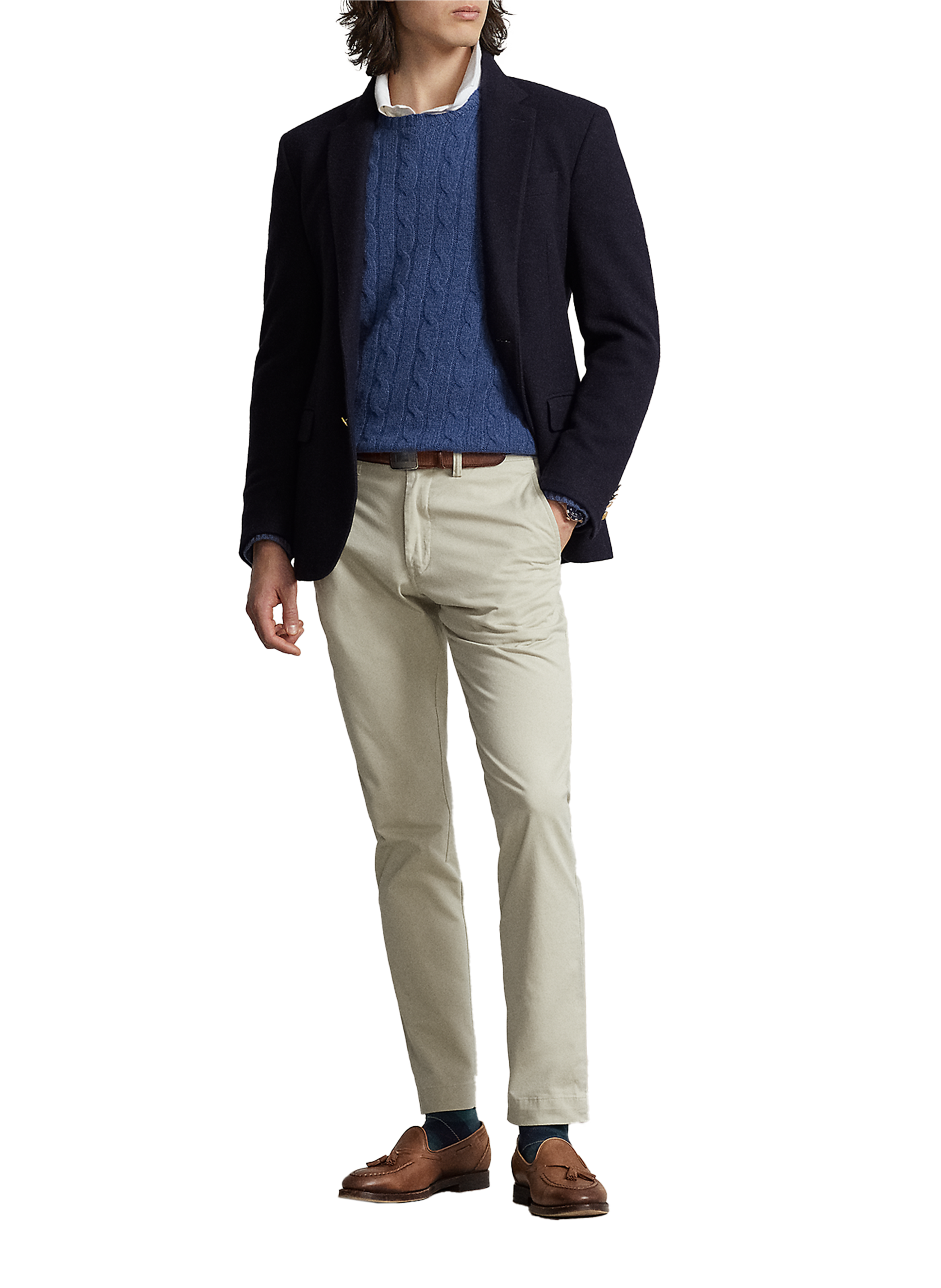 Slim-fit chino trousers  POLO RALPH LAUREN Beige