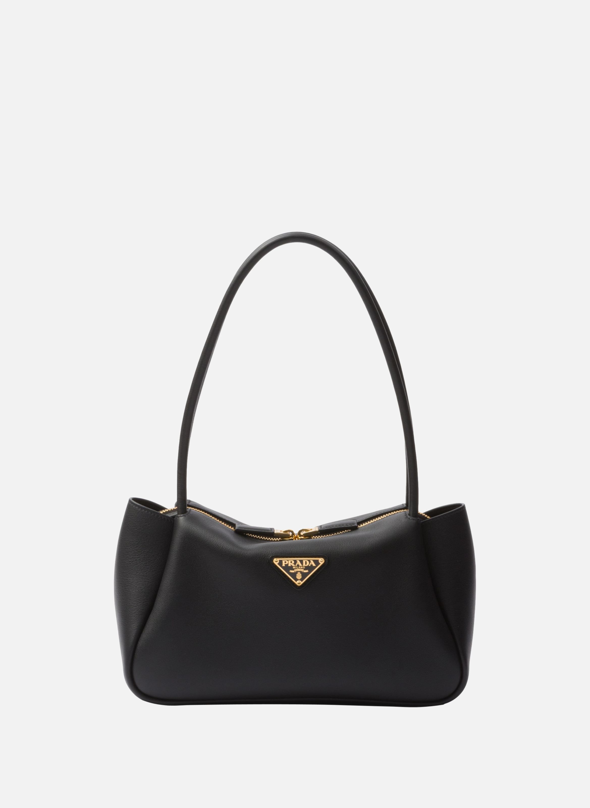 PRADA Sac à bandoulière prada darling en cuir Noir