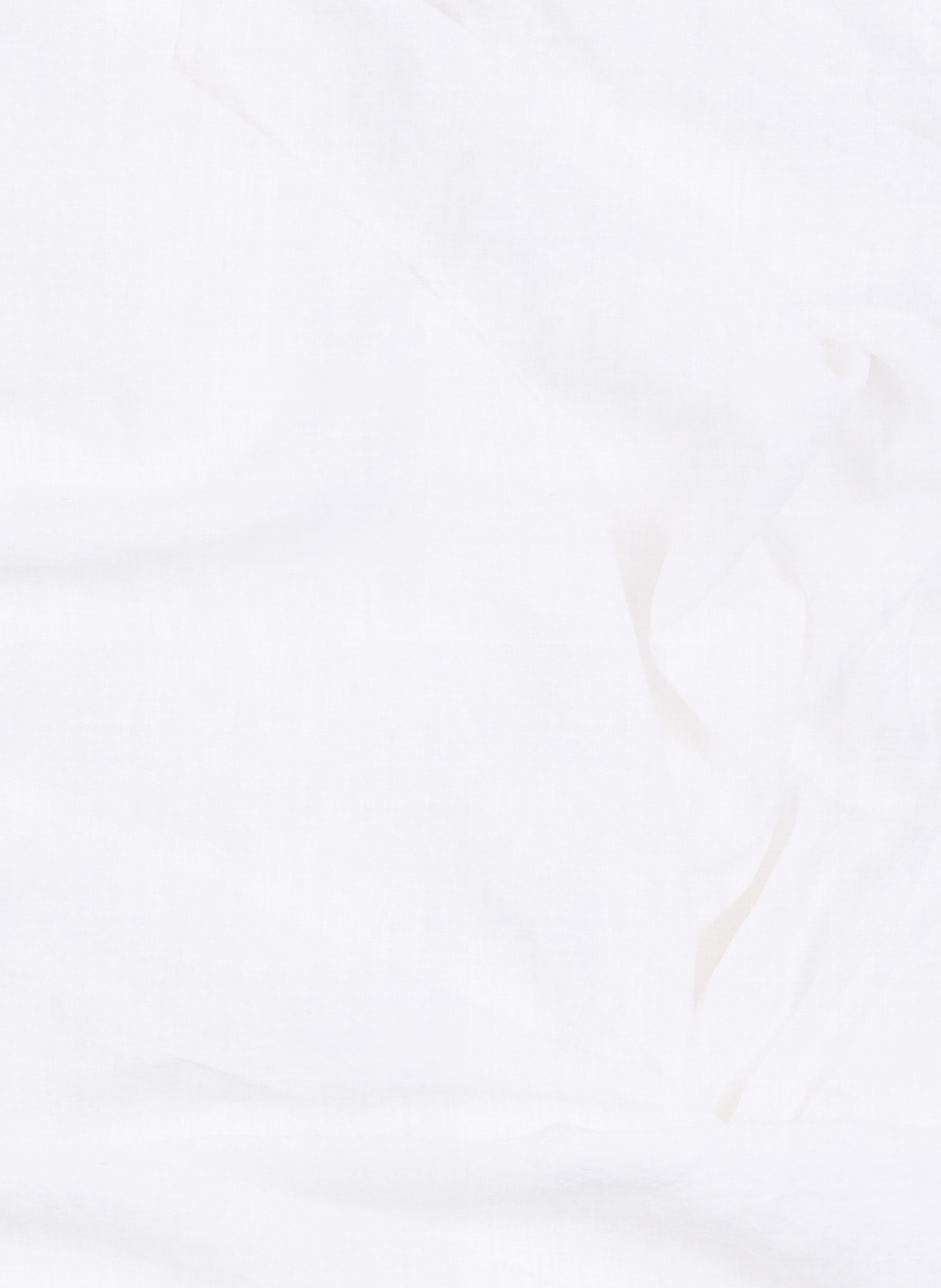 Drap housse en lin lavé AU PRINTEMPS PARIS Blanc