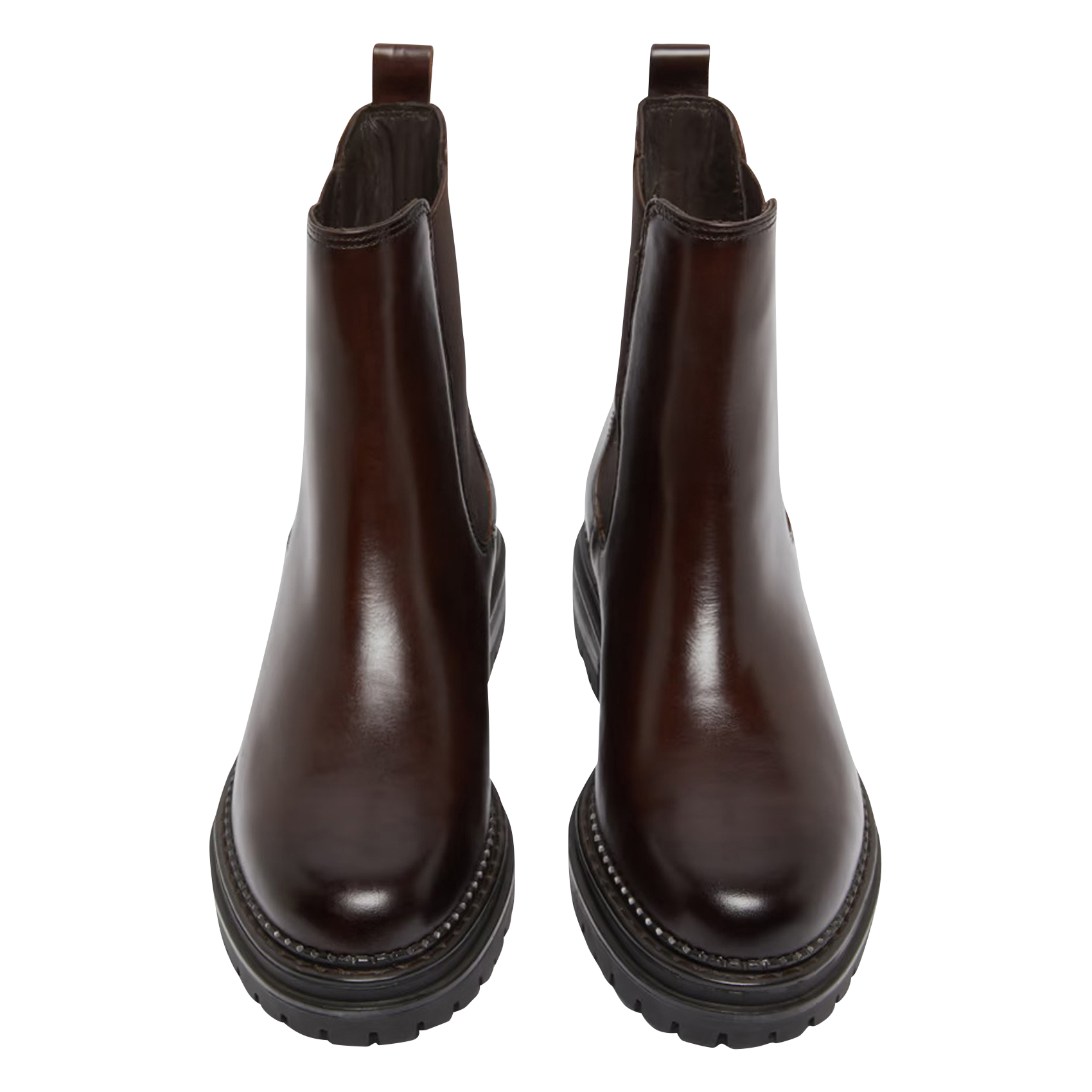 Boots en cuir adalard JONAK Rouge