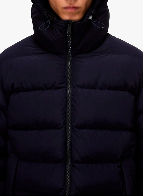 Blouson matelassé à capuche | Bleu by NAPAPIJRI Blouson matelassé à capuche Bleu