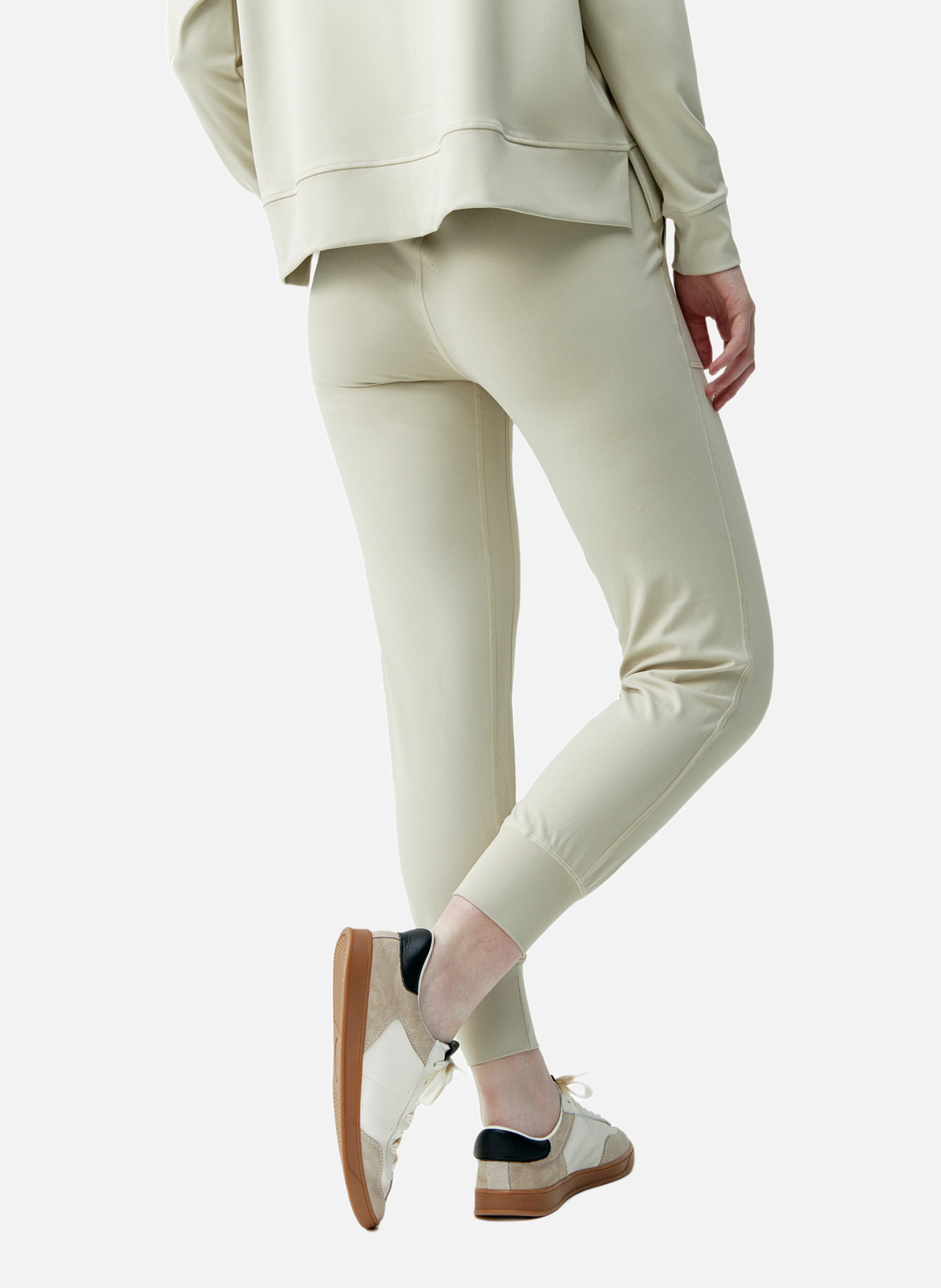 Pantalon de sport performance athleisure daba Marron