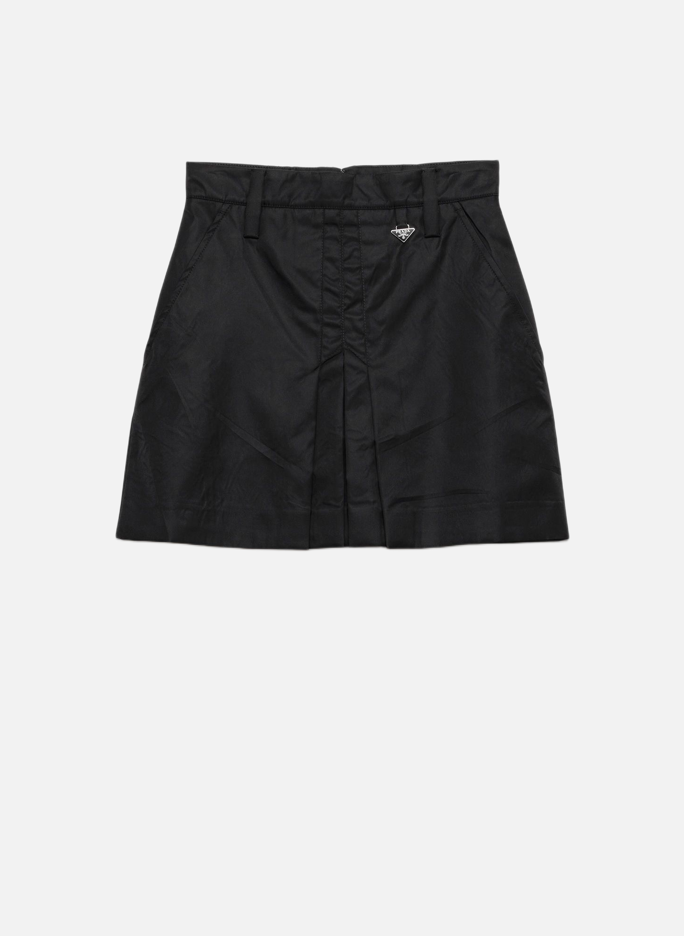 Minijupe en re-nylon PRADA Noir