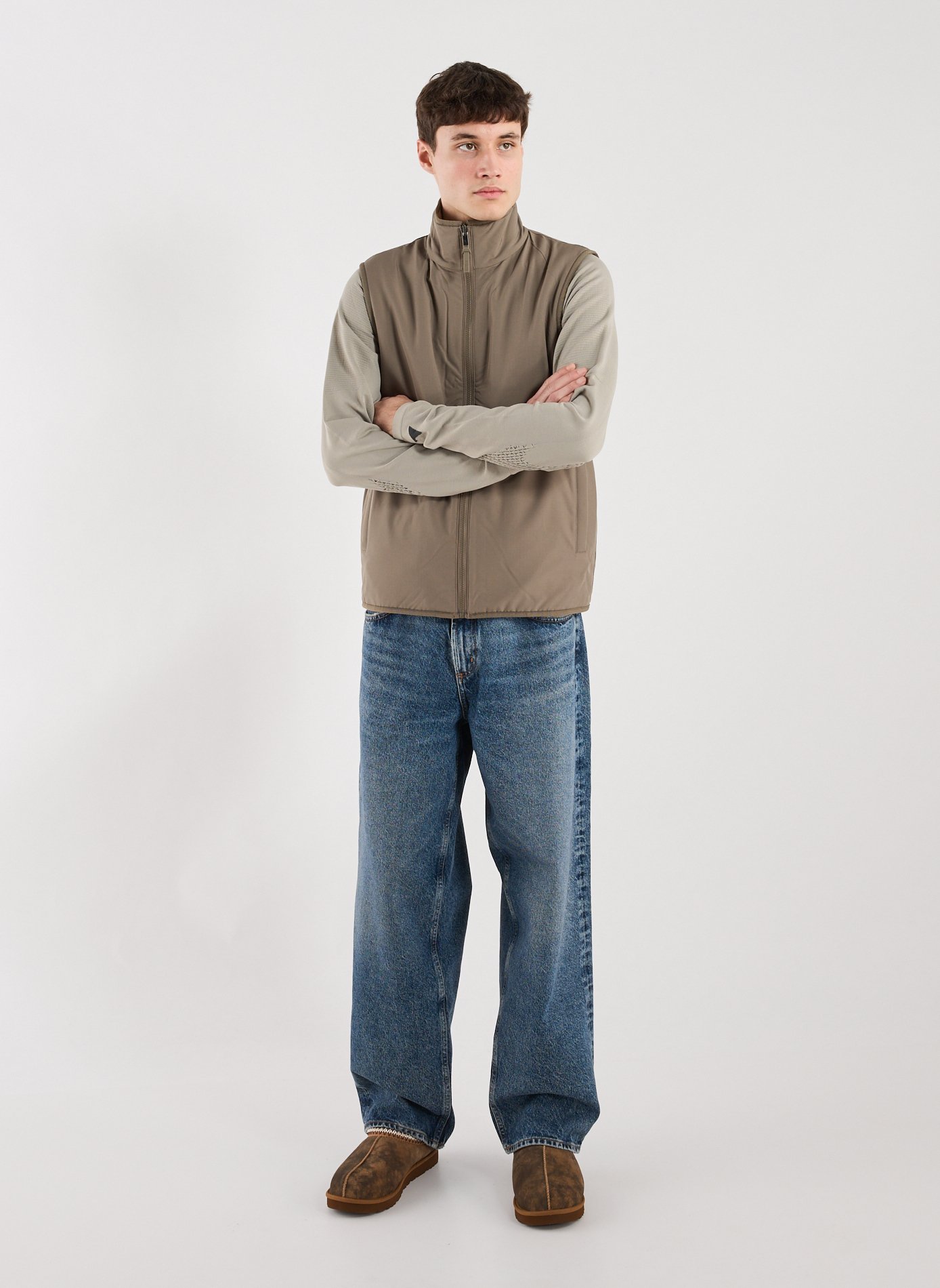 Jean ample en coton AGOLDE Bleu