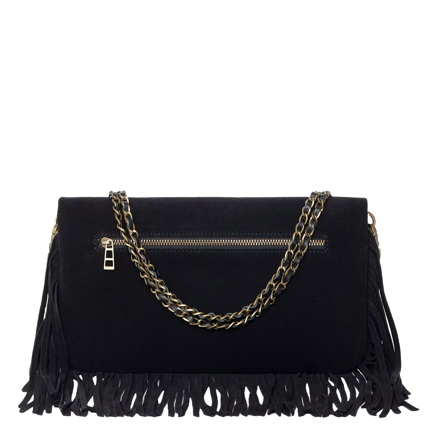 Pochette en cuir rock ZADIG&VOLTAIRE Noir