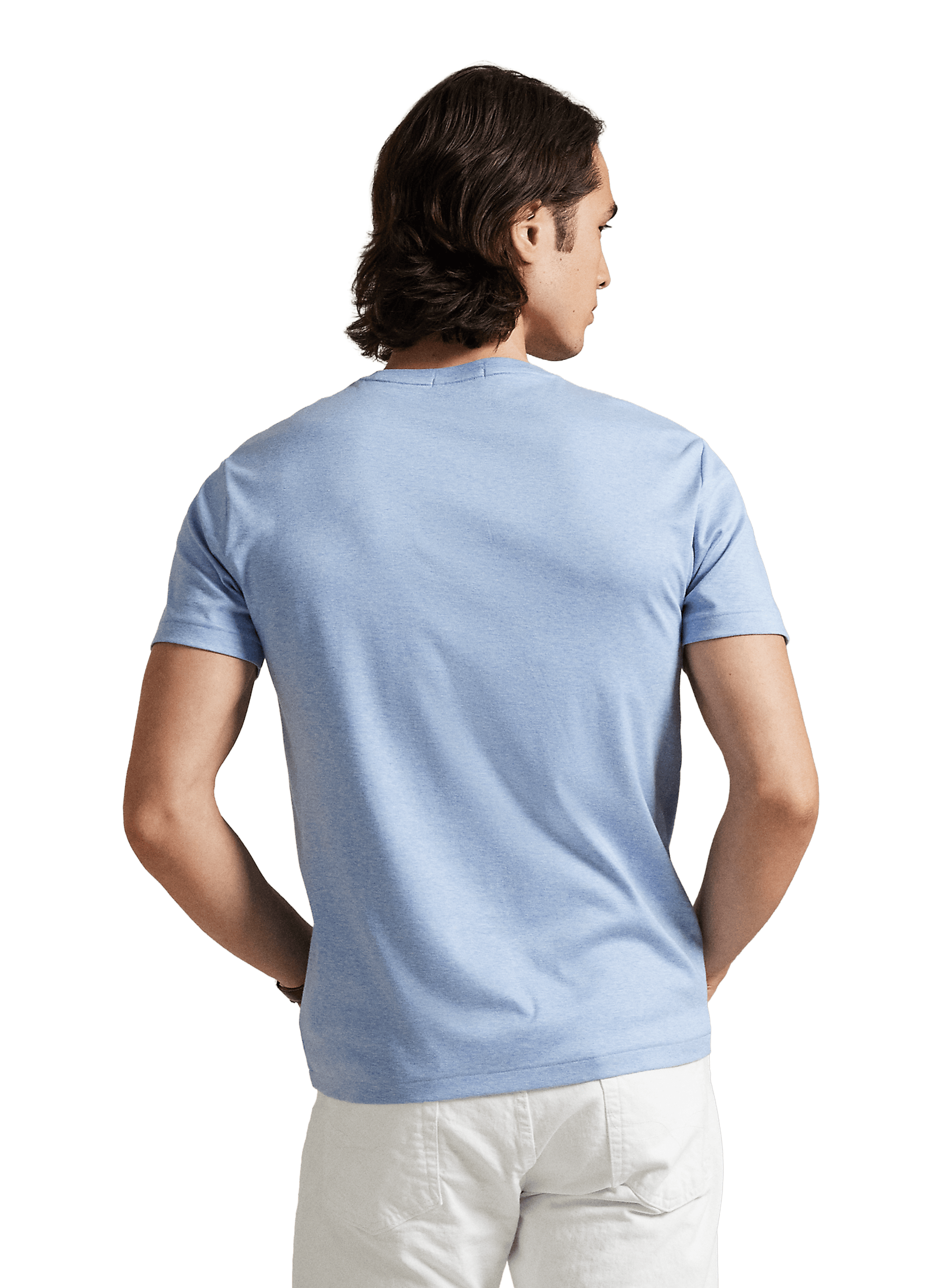 Classic Cotton T-Shirt POLO RALPH LAUREN Blue