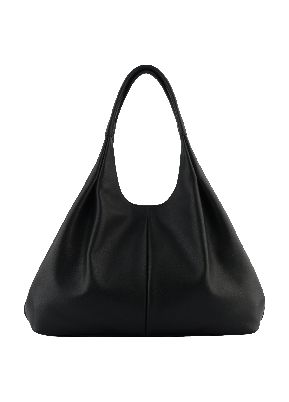 Arche | sac besace hobo en cuir de vachette POURCHET Noir