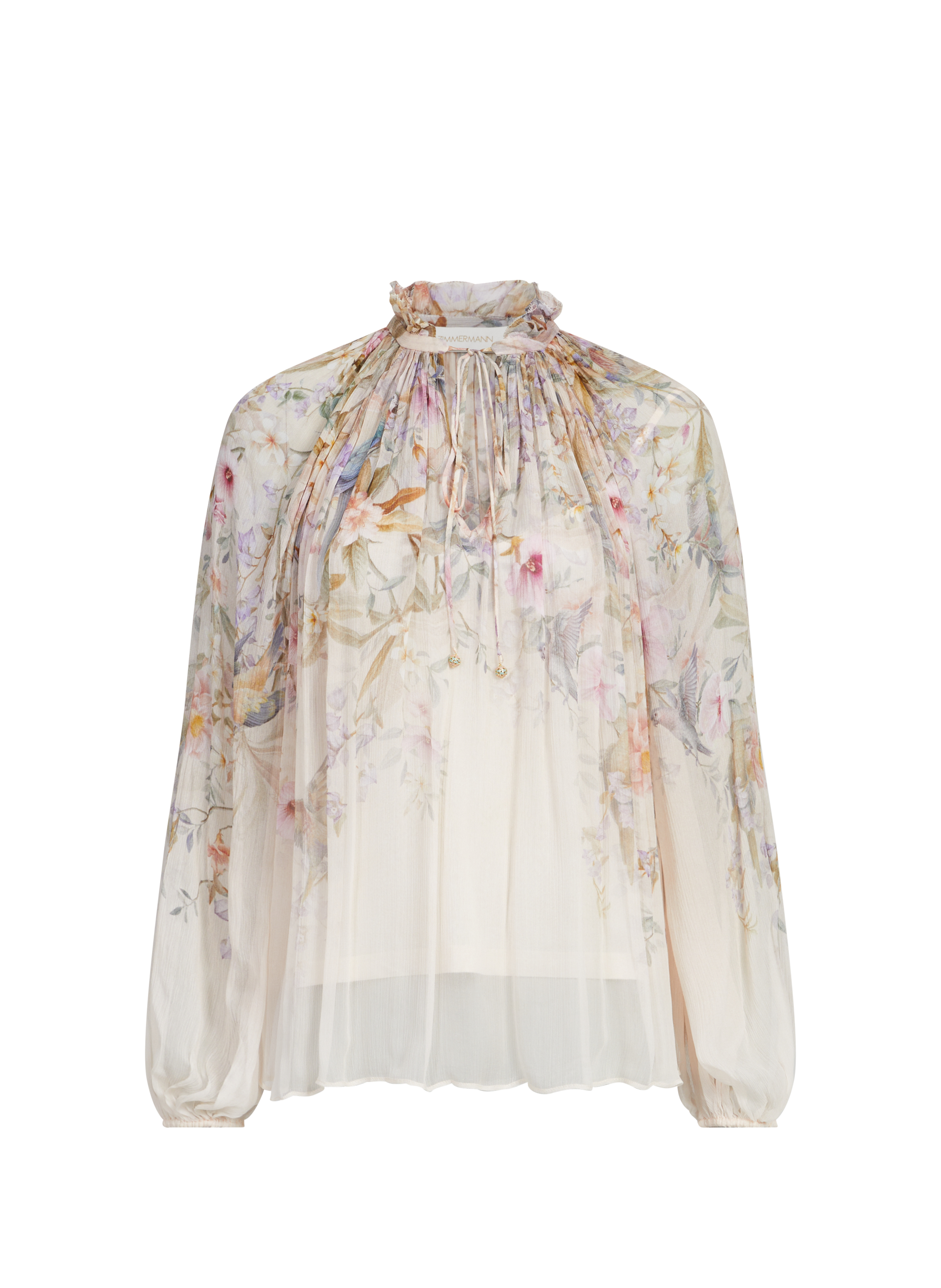 Blouse à motifs floraux ZIMMERMANN Multicolore