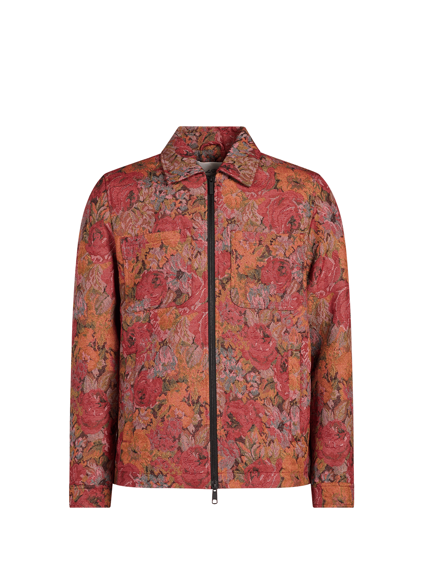 Patterned jacket LES DEUX Red