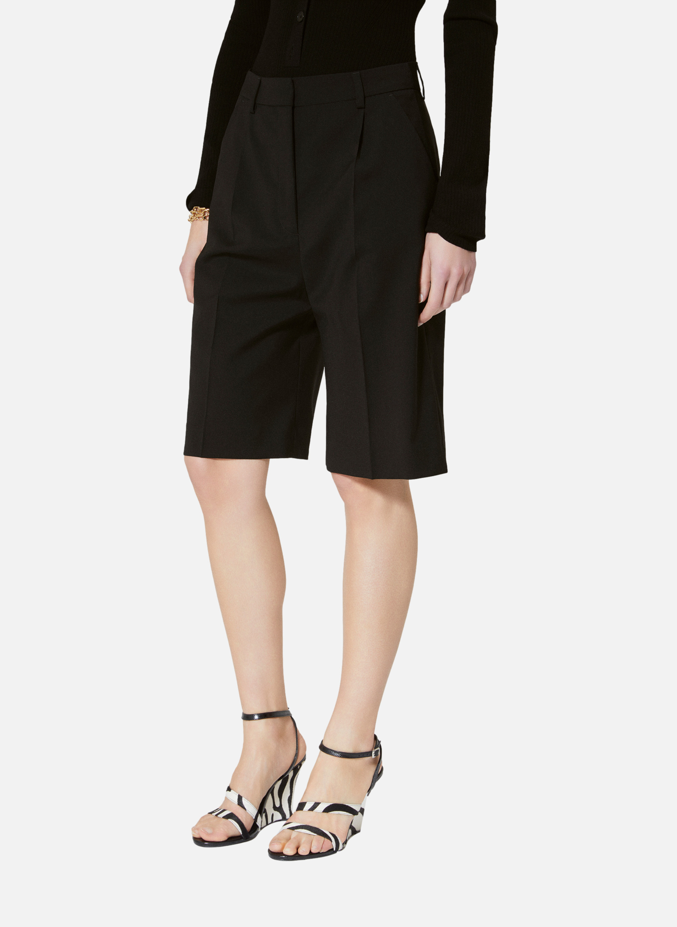 Bermuda en laine THE KOOPLES Noir