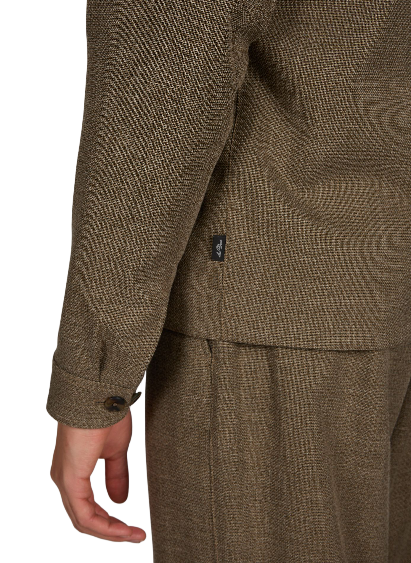 Veste légère droite  LES DEUX Marron