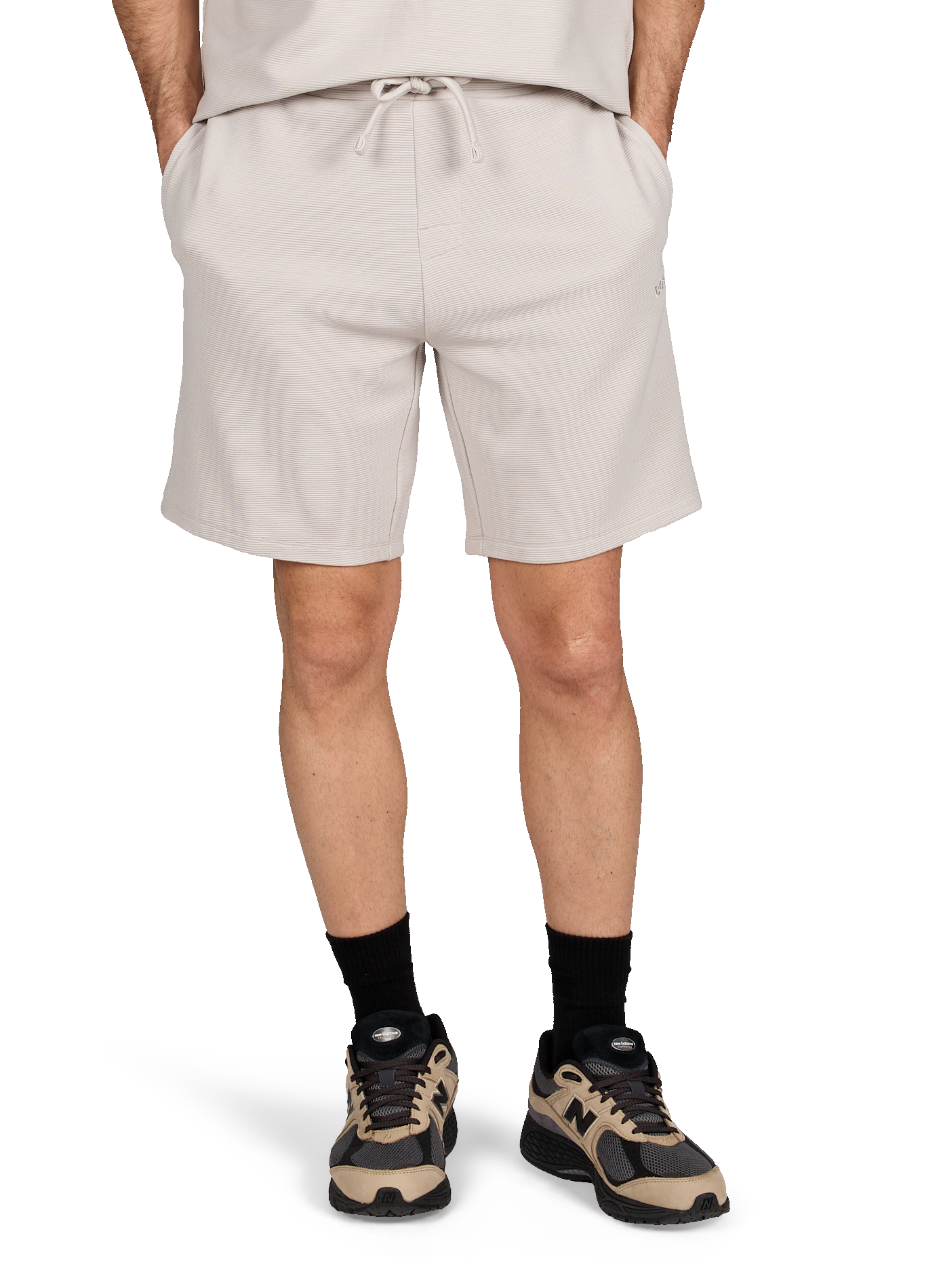 Korte trui BOSS Grijs