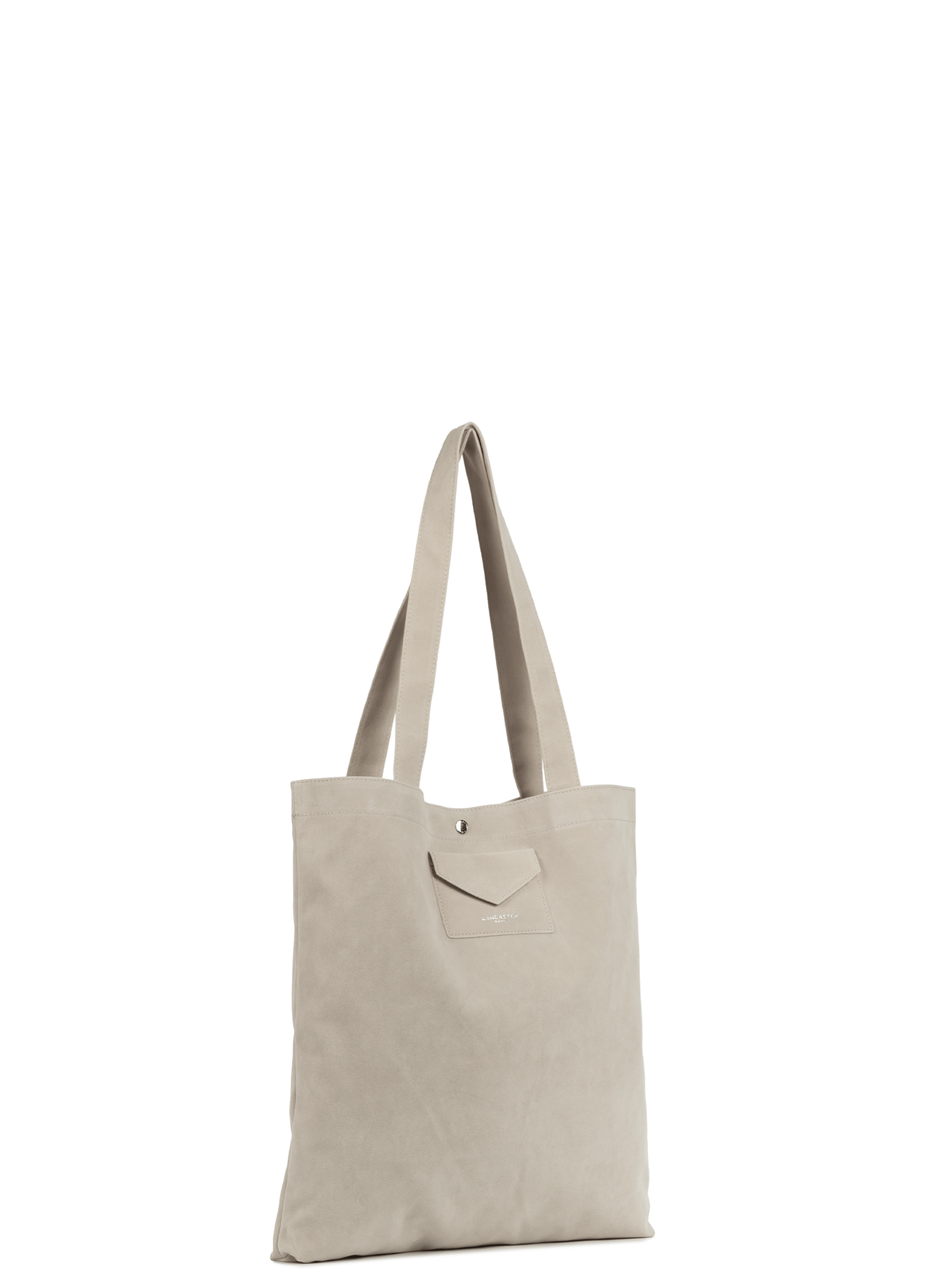 Sac cabas épaule - suédine kba LANCASTER Blanc