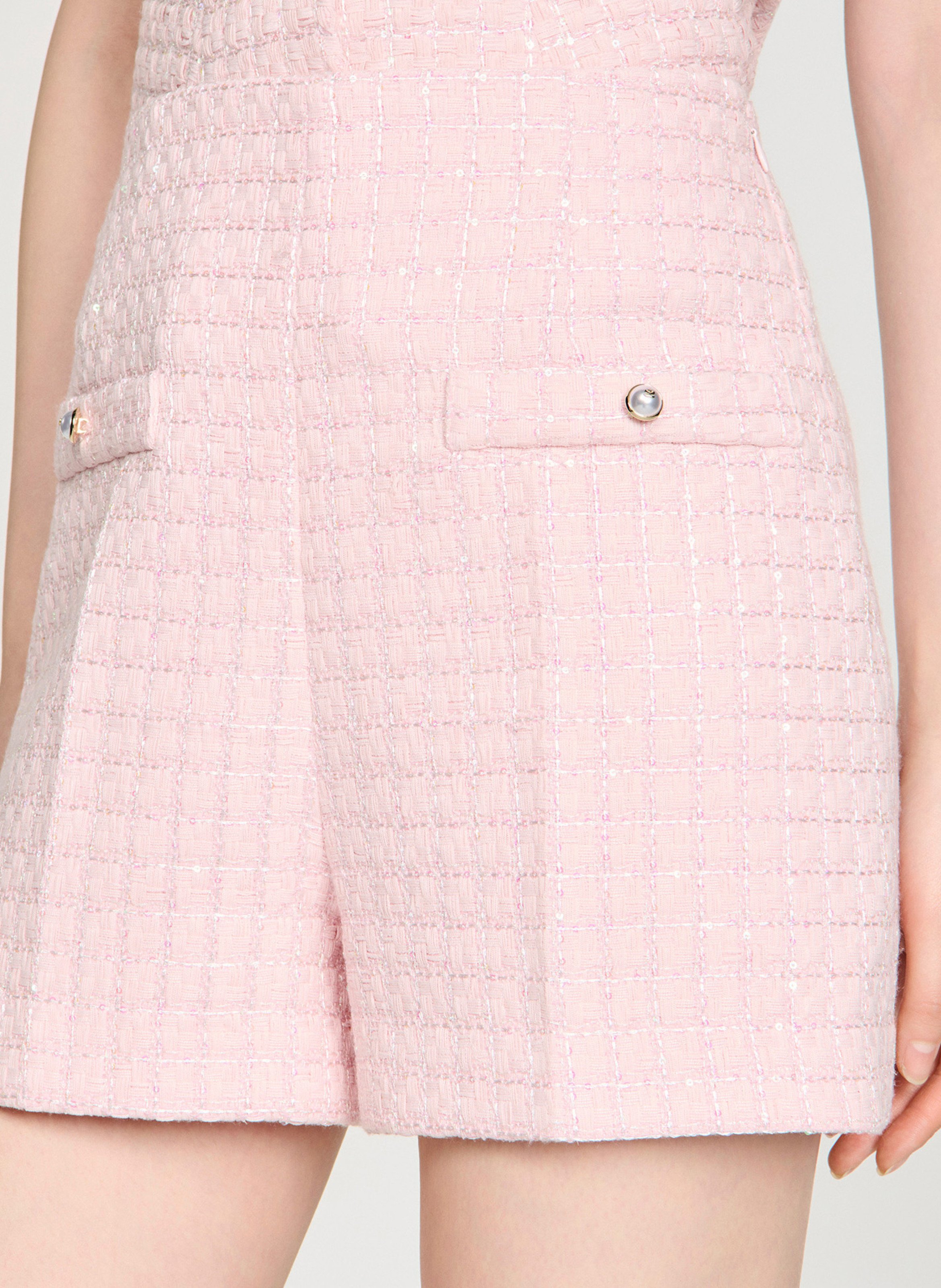 Short en tweed SANDRO Rose