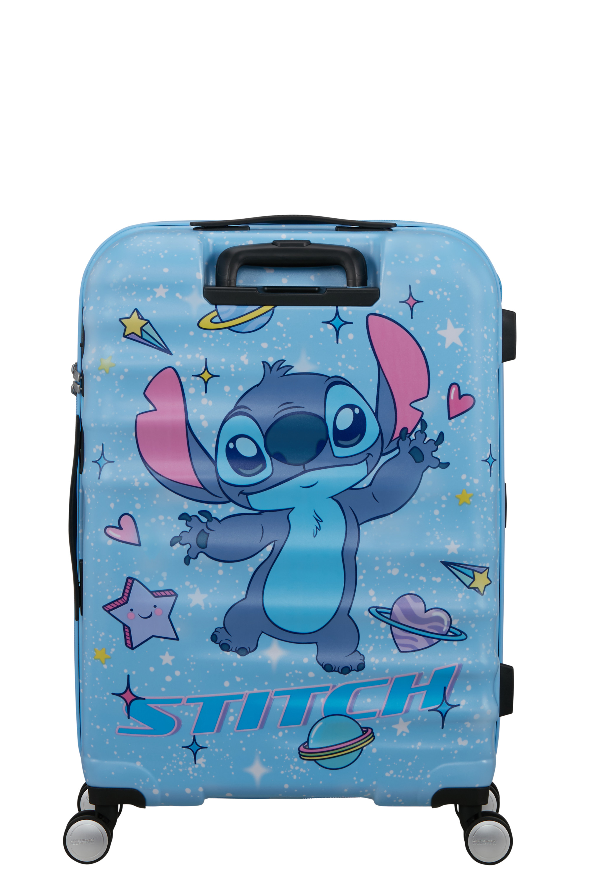 Wavebreaker disney valise 4 roues taille m AMERICAN TOURISTER Bleu