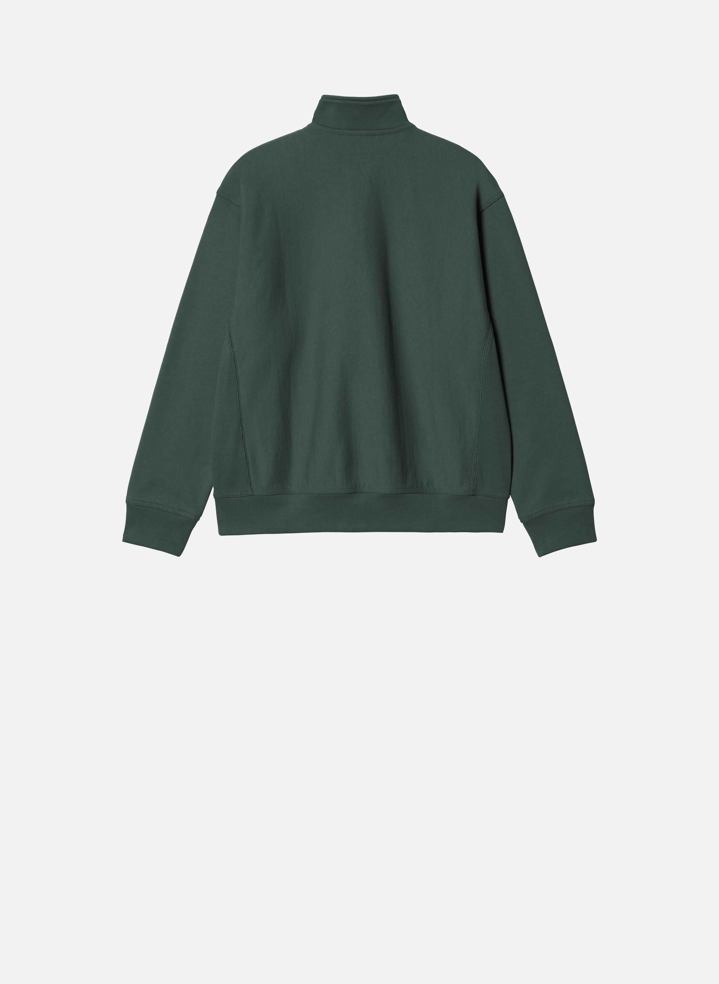 Sweat zippé half zip american script CARHARTT WIP Vert