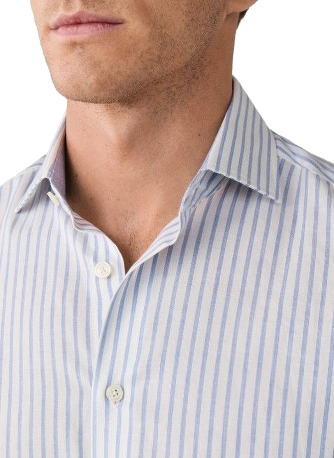 Linen shirt HACKETT Blue