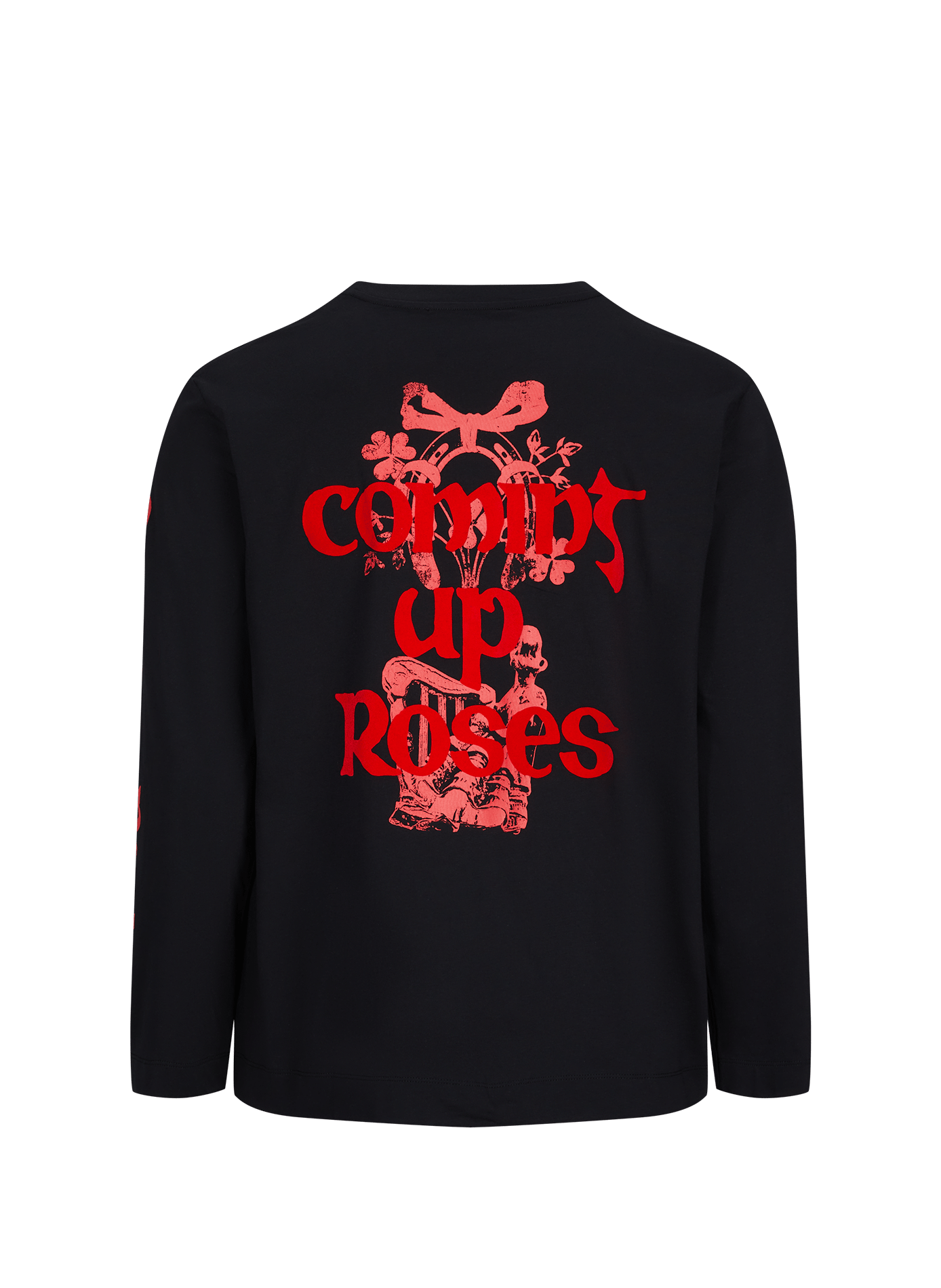 T-shirt droit en coton SIMONE ROCHA Noir