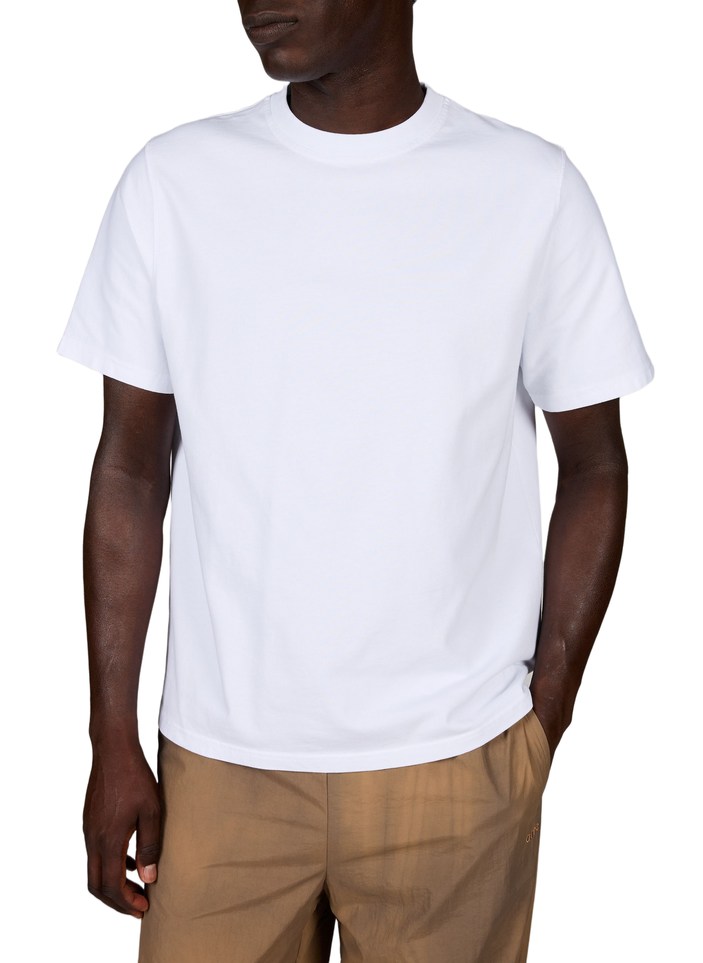 Bedrucktes T-Shirt mit Rundhalsausschnitt aus Baumwolle ARTE ANTWERP Weiss
