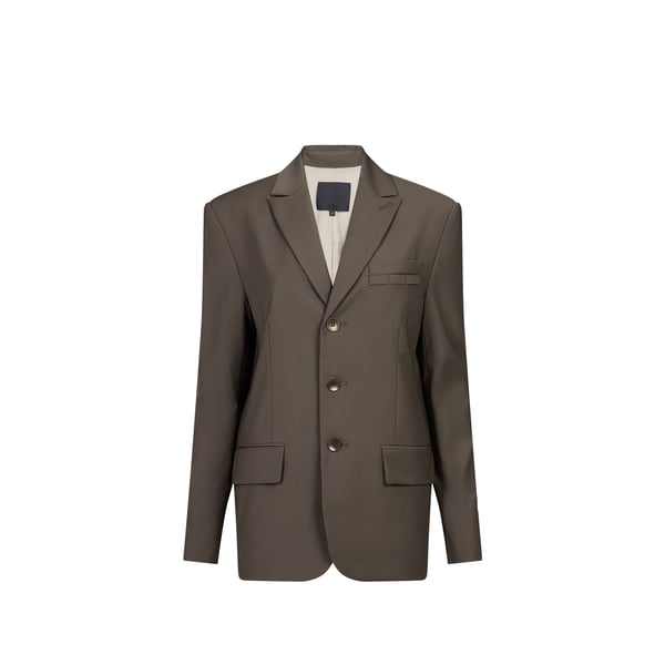 Blazer droit uni Blazer droit uni