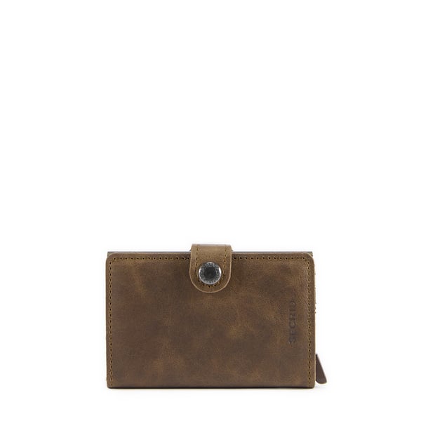 Porte-cartes en cuir mélangé Porte-cartes en cuir mélangé