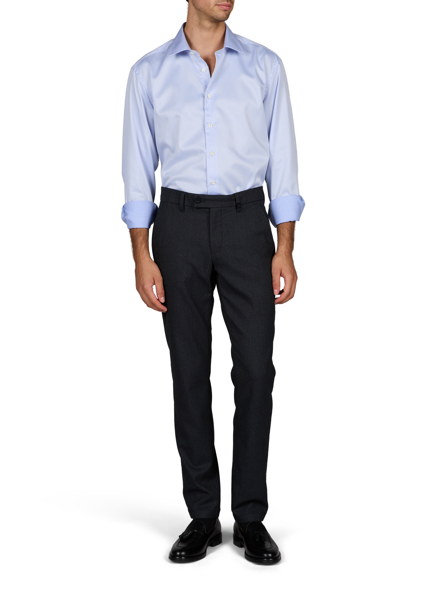 Gerade Chino-Hose STRELLSON Blau