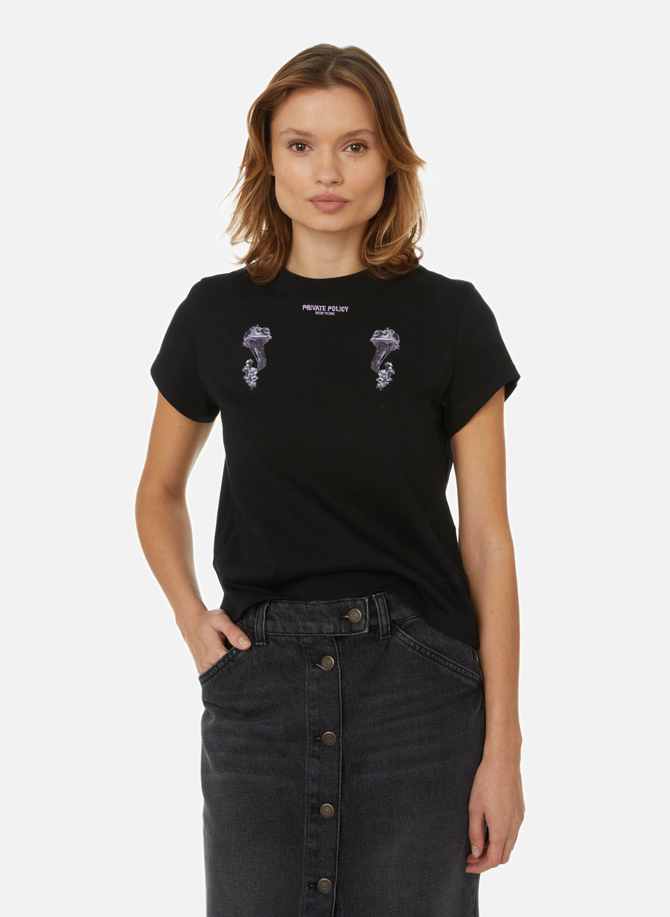 Little Mushroom cotton T-shirt PRIVATE POLICY
