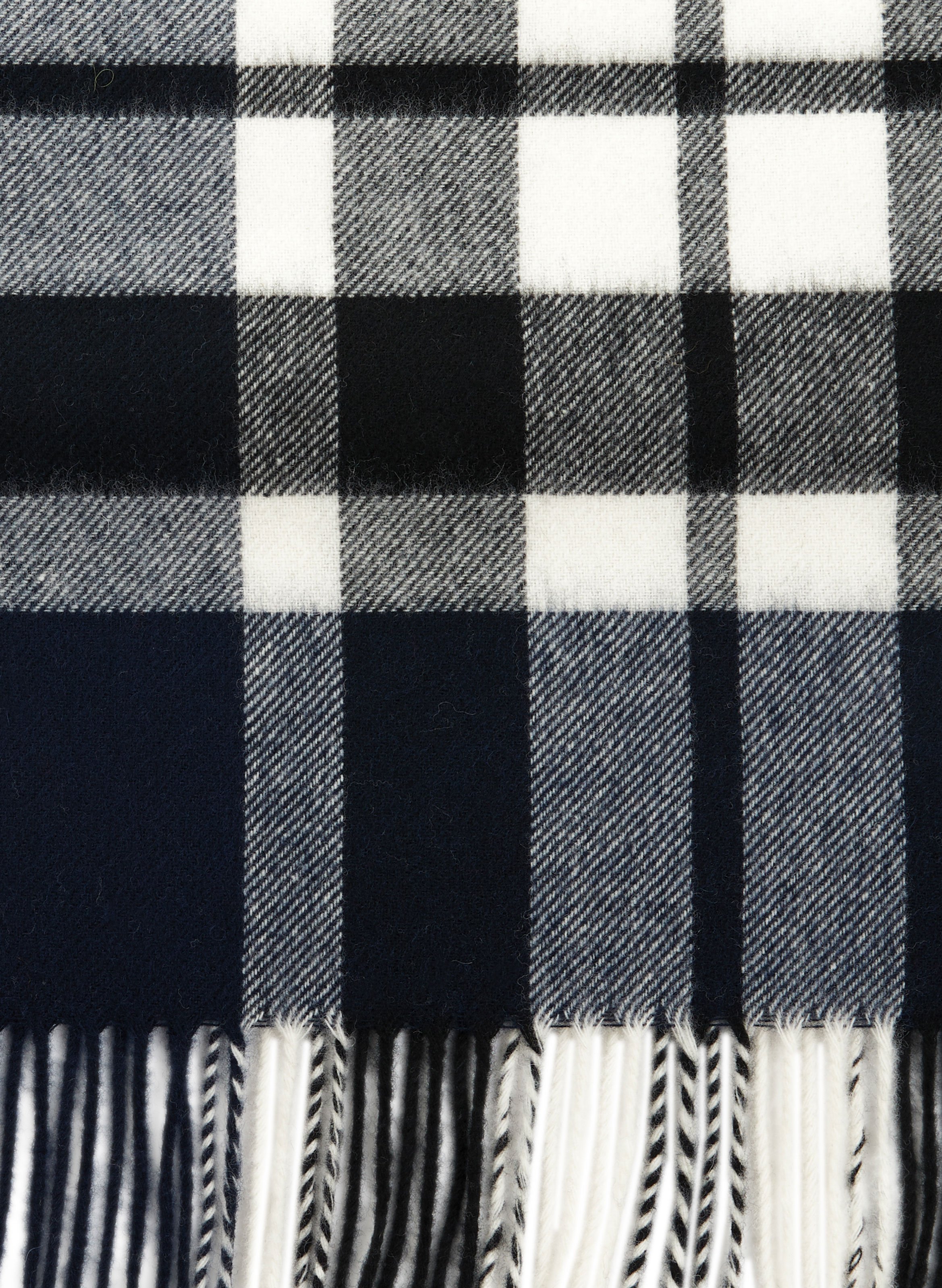 Echarpe tartan en laine mérinos