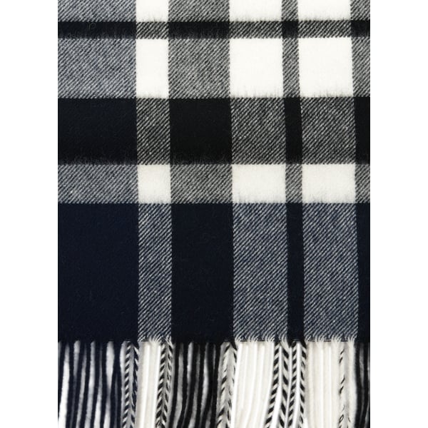 Echarpe tartan en laine mérinos