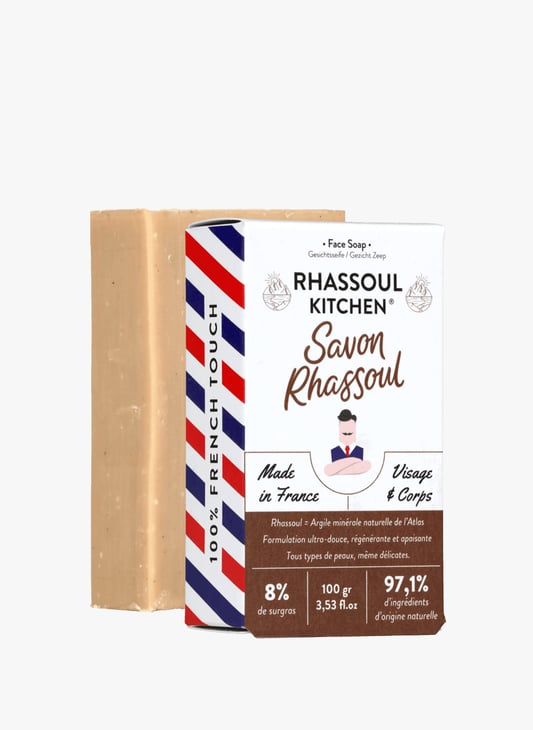 RHASSOUL KITCHEN - Savon surgras Visage Corps